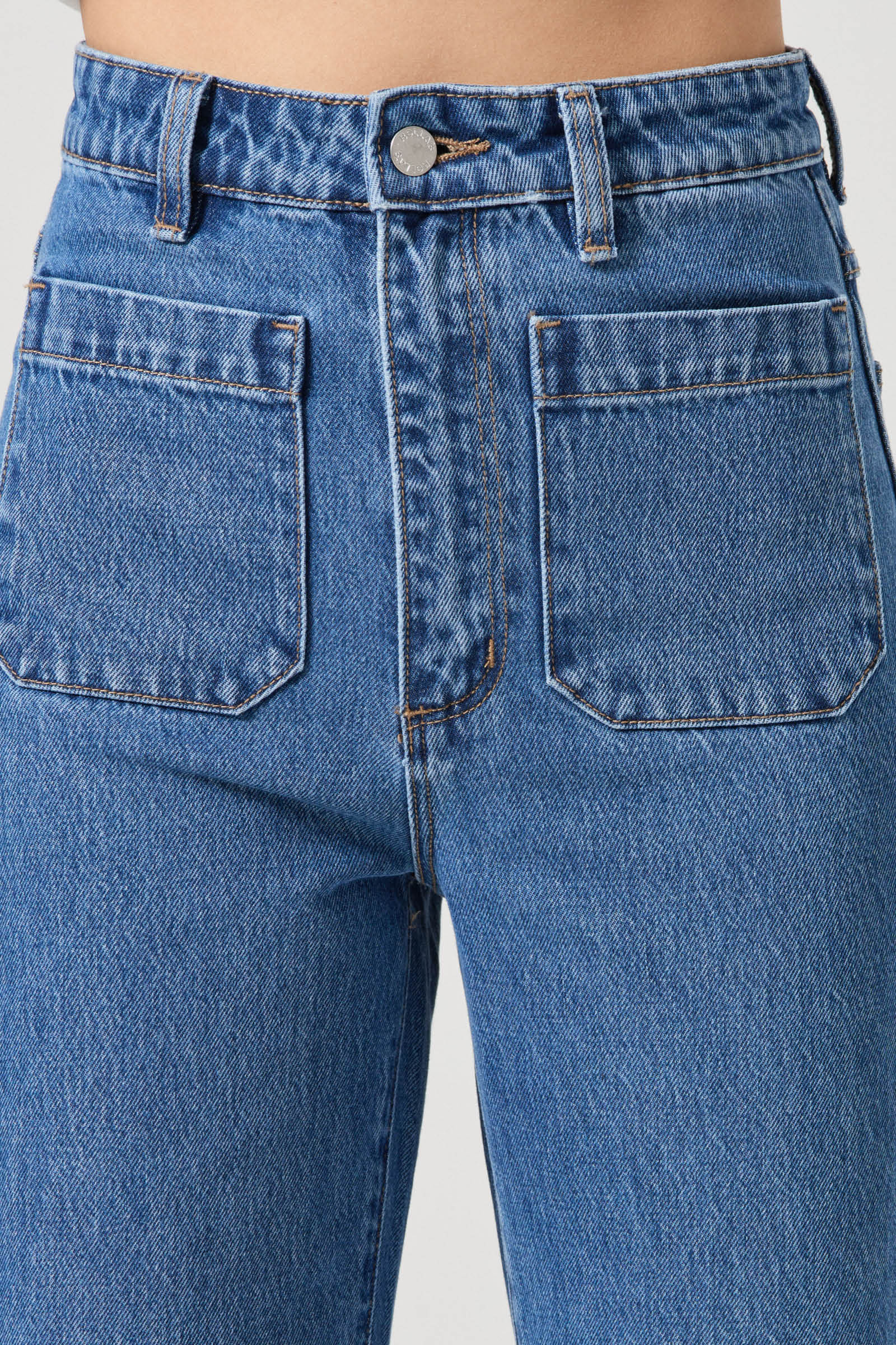 Rollas WOMENS SAILOR JEAN - ASHLEY BLUE - Image 25