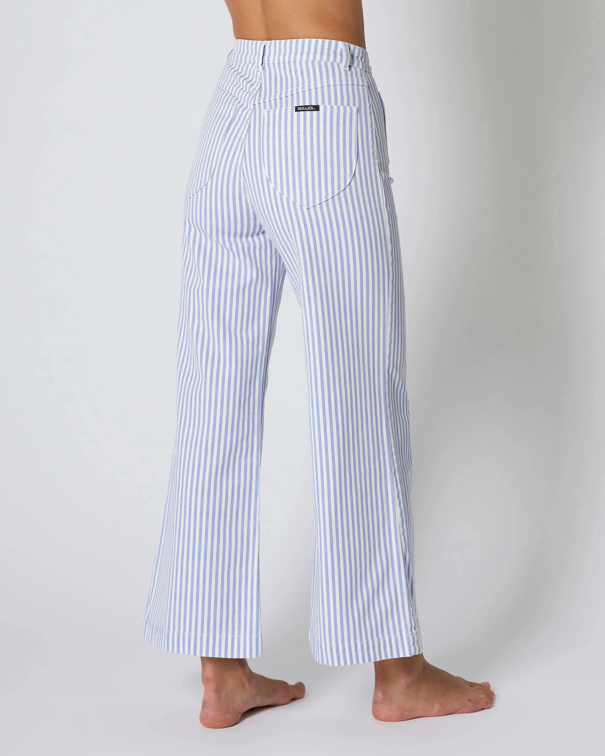 ROLLAS Womens Sailor Jean Laura Stripe Wisteria - Image 3