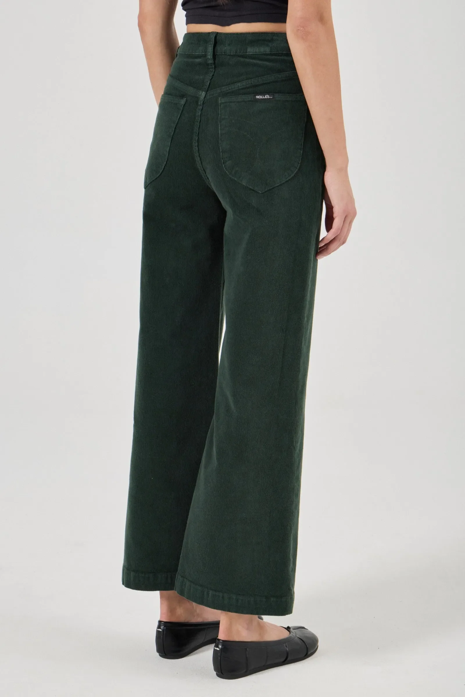 ROLLA'S Womens Sailor Jeans in Ivy Cord - Image 3