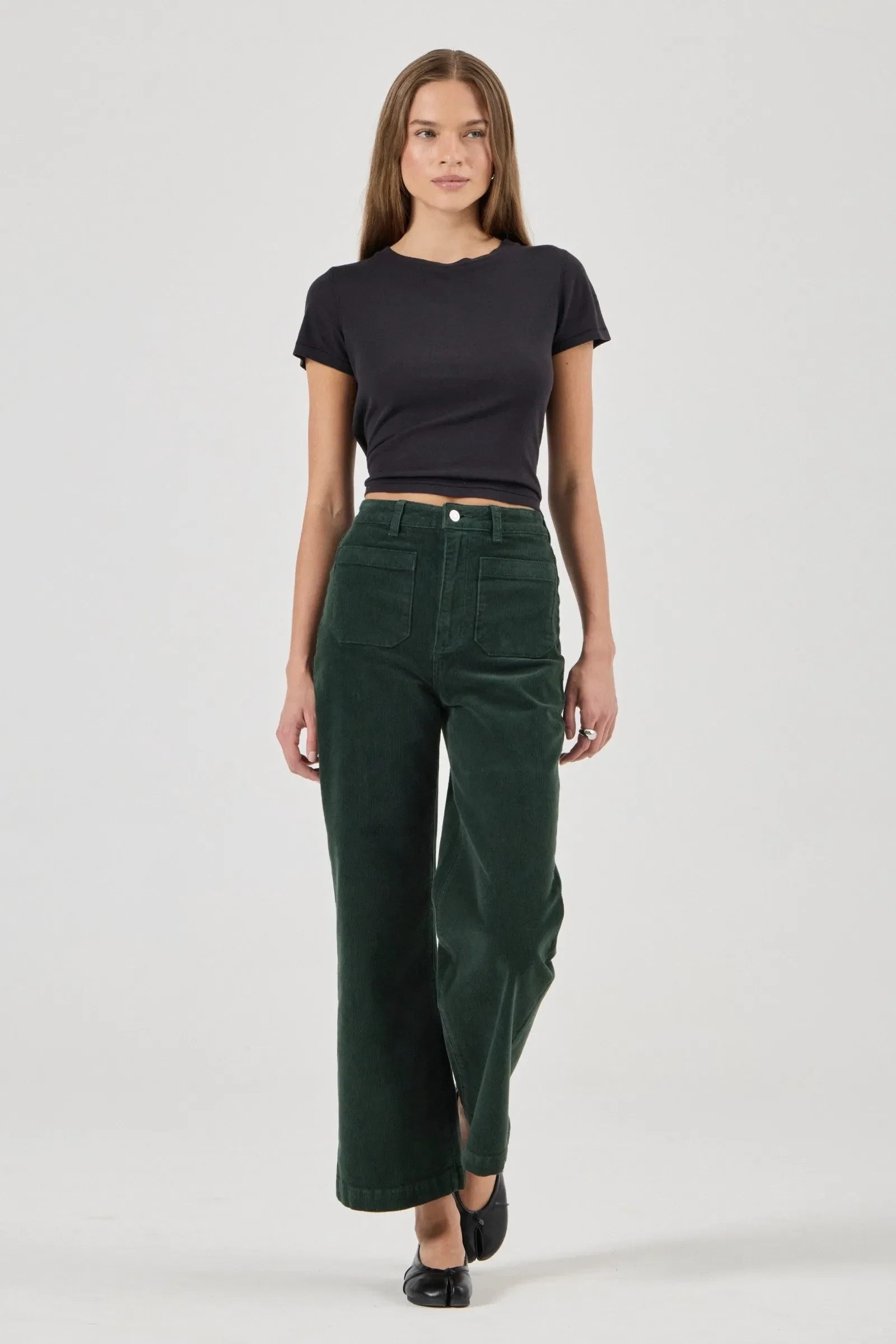 ROLLA'S Womens Sailor Jeans in Ivy Cord - Image 5