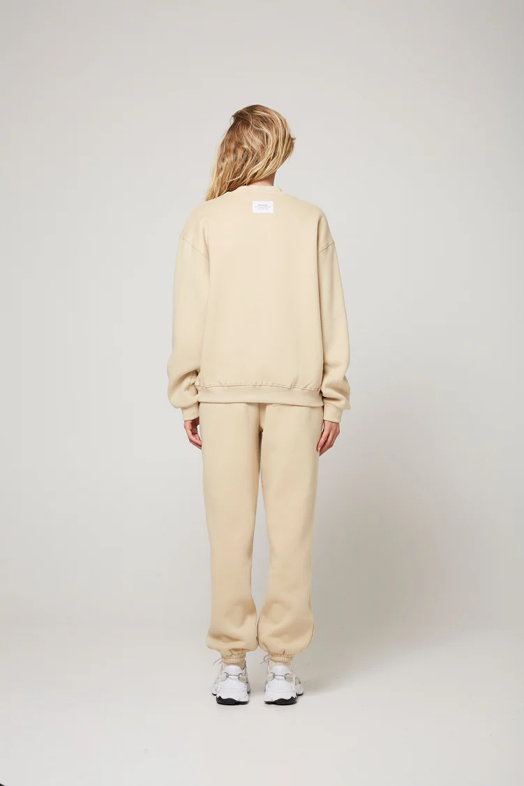 Rozalia Russian x Atoir WOMENS THE CREW NECK SWEATER - OATMEAL - Image 2