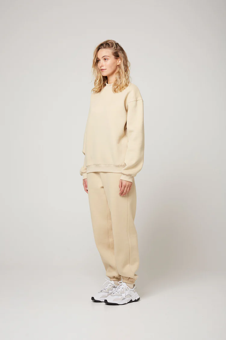 Rozalia Russian x Atoir WOMENS THE CREW NECK SWEATER - OATMEAL - Image 3