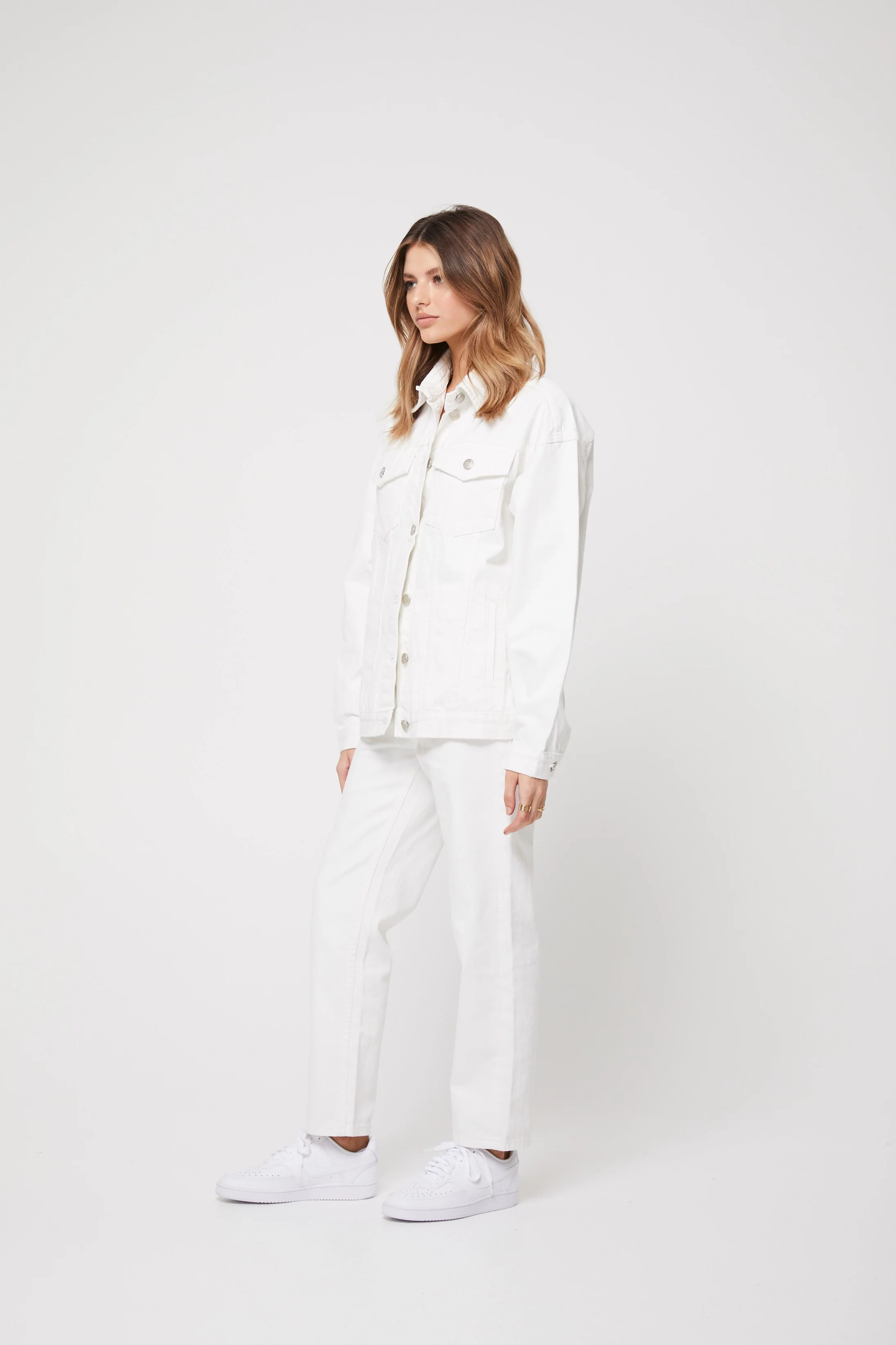 Rozalia Russian x Atoir WOMENS THE DENIM JACKET -WHITE - Image 2