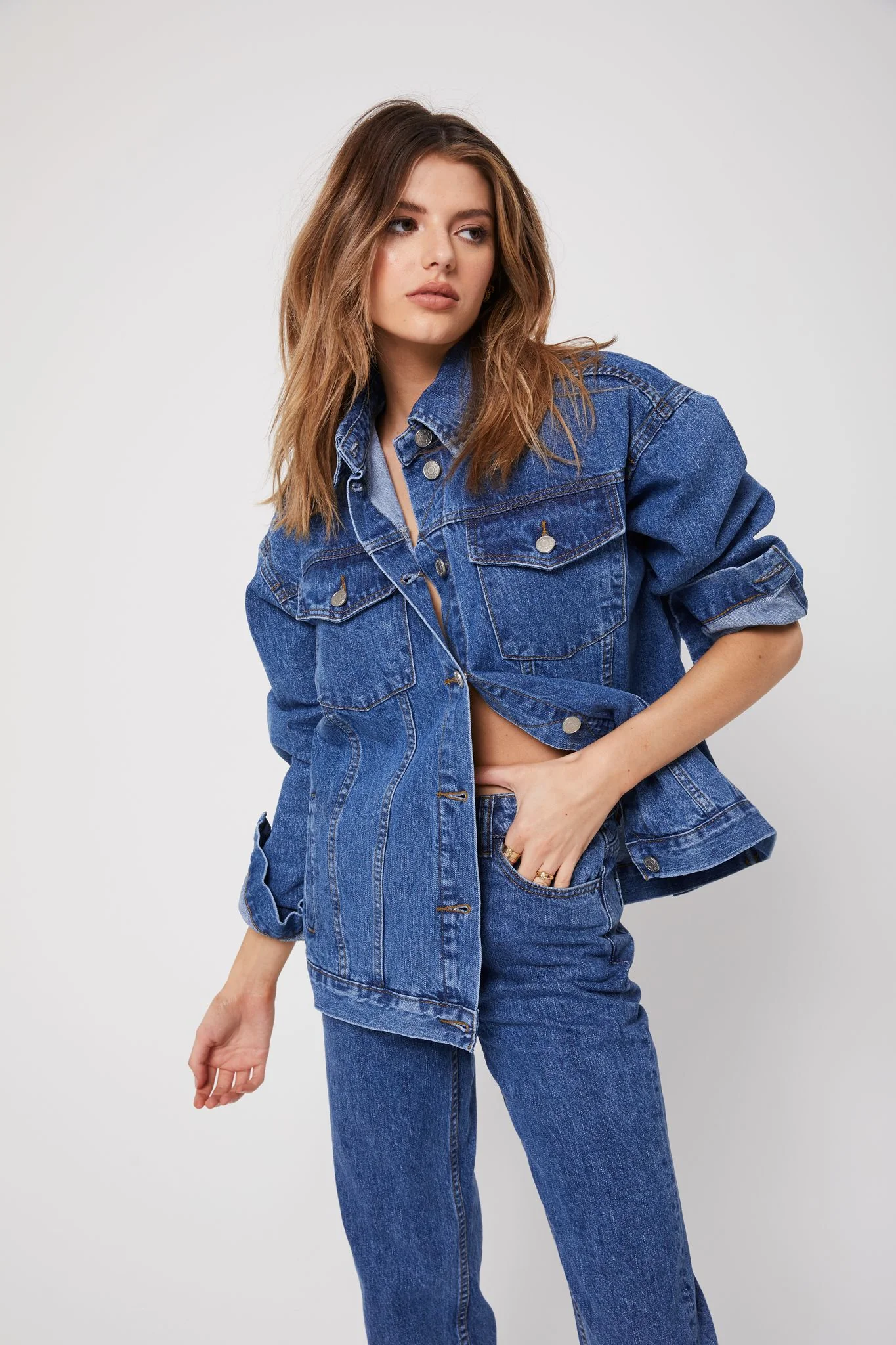 Rozalia Russian x Atoir WOMENS THE JEANS - WASHED BLUE - Image 8
