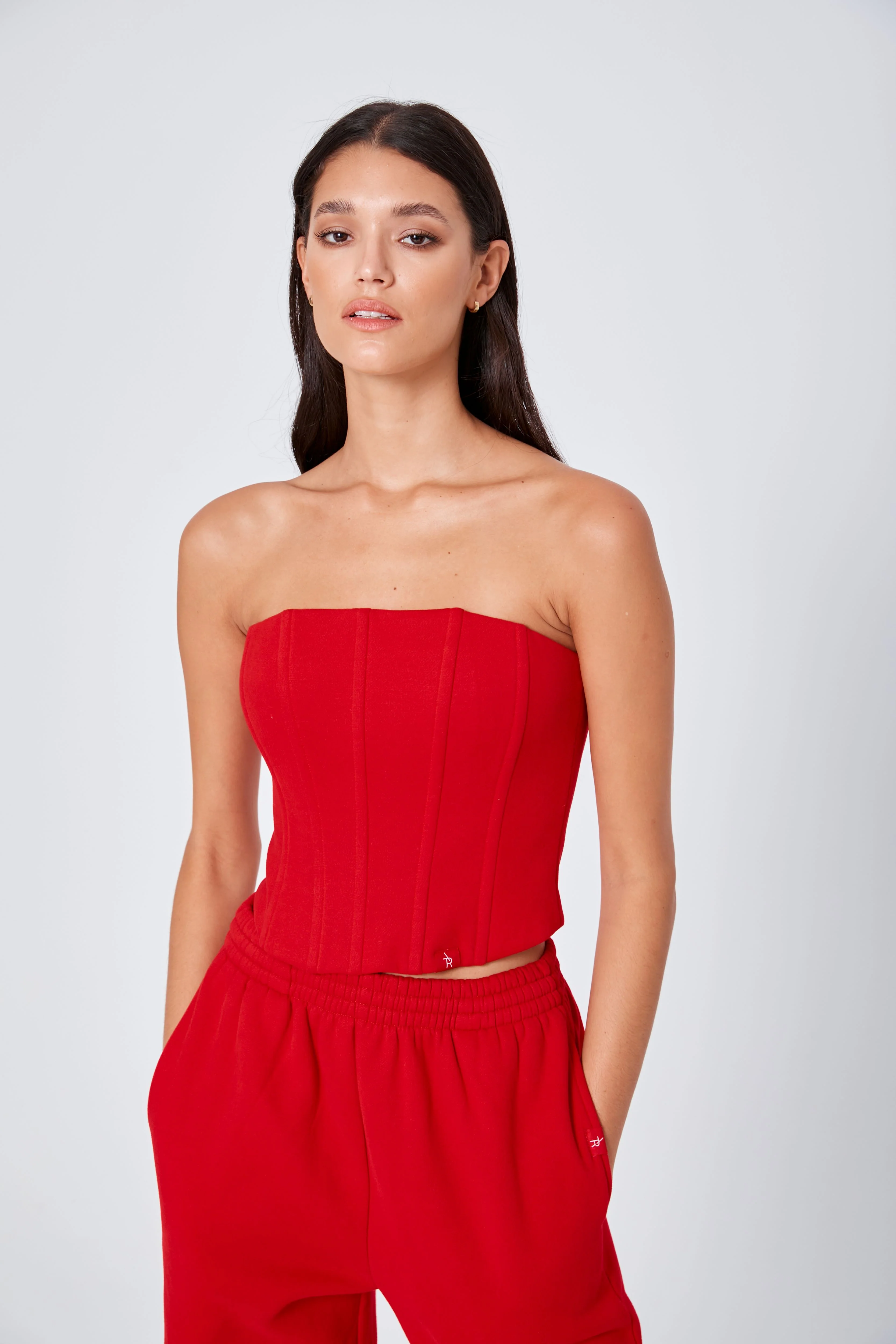 ROZALIA x ATOIR Womens The Corset Chili - Image 2