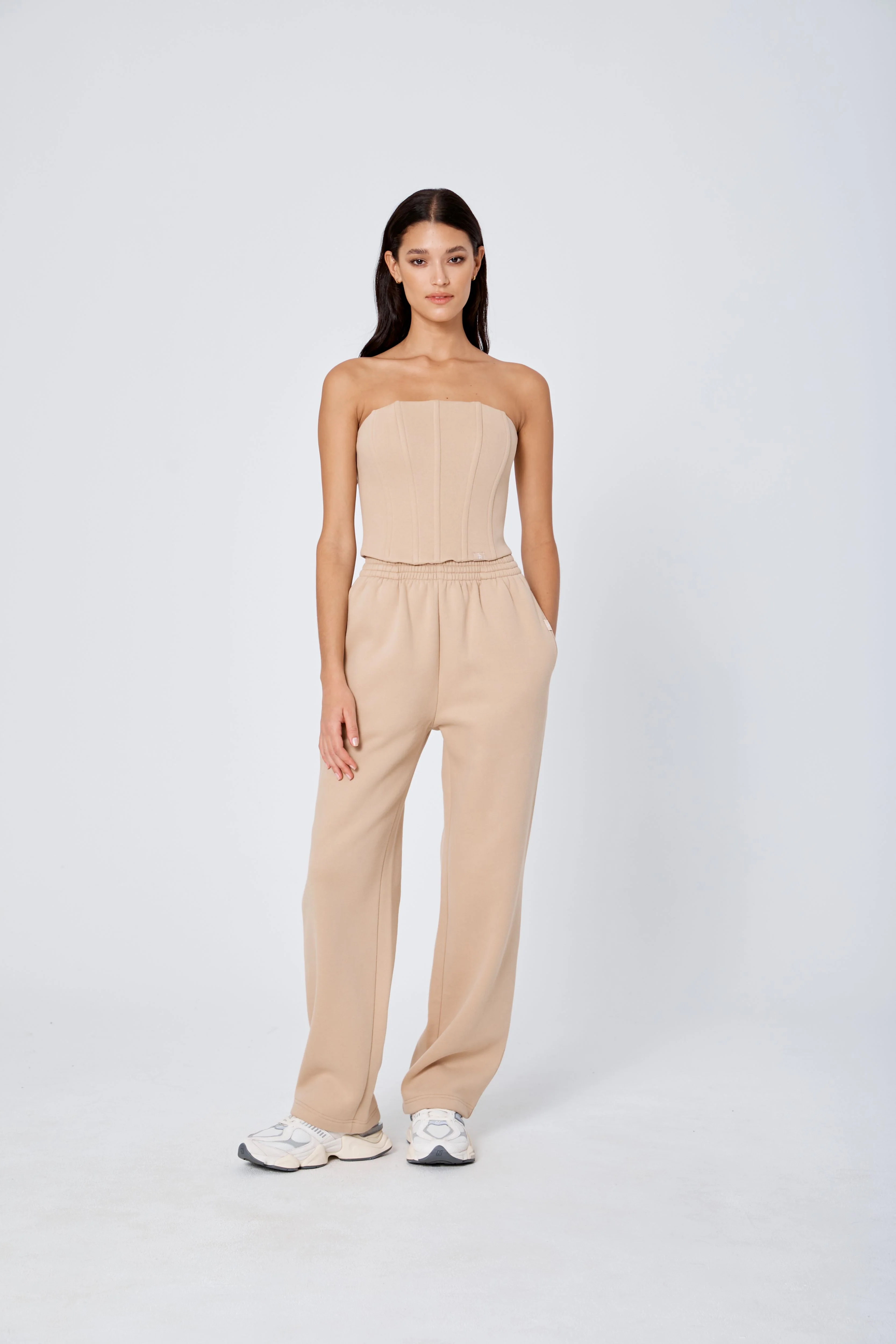 ROZALIA x ATOIR Womens The Corset Sand - Image 6