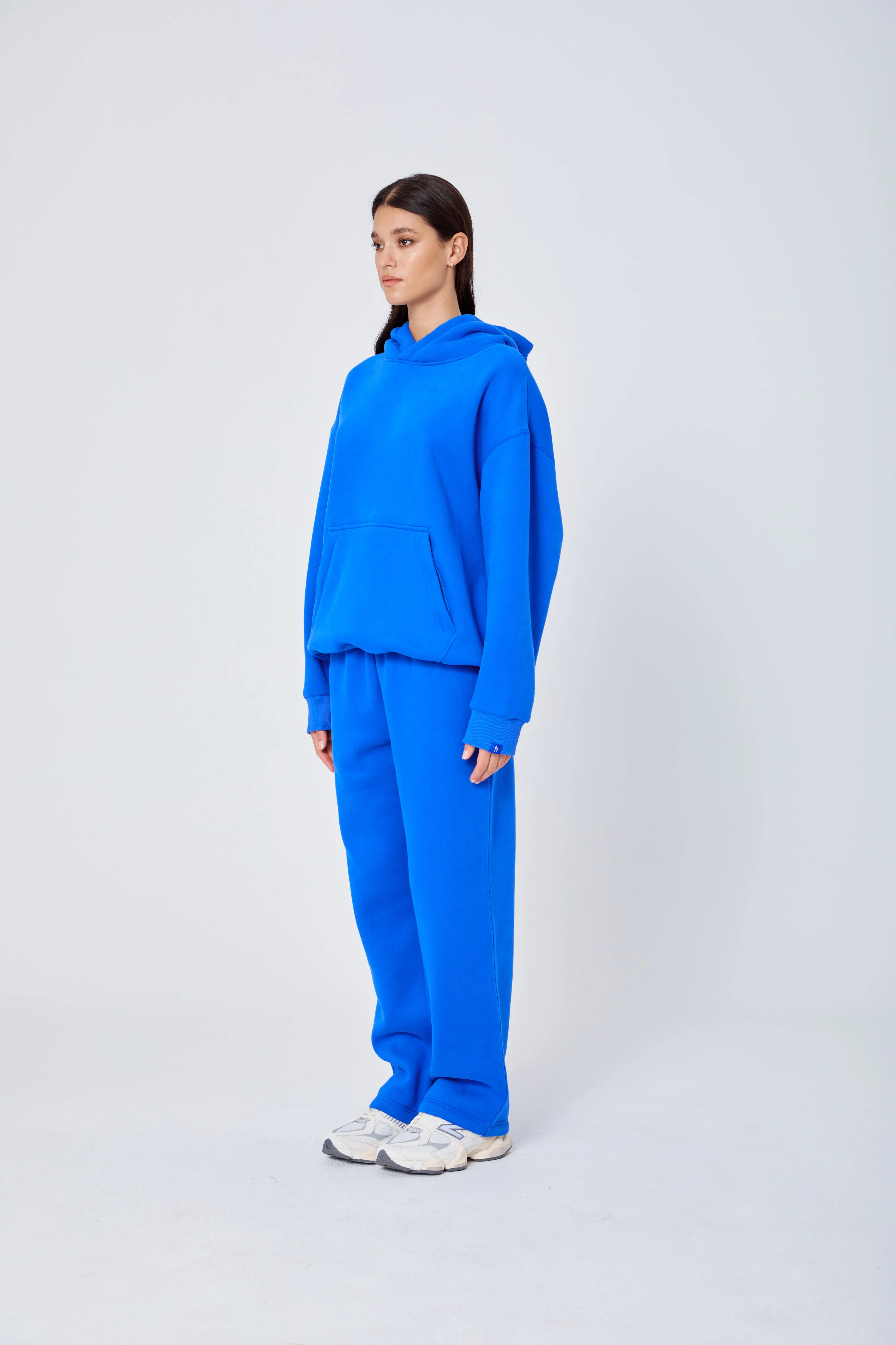 ROZALIA x ATOIR Womens The Hoodie Cobalt - Image 4