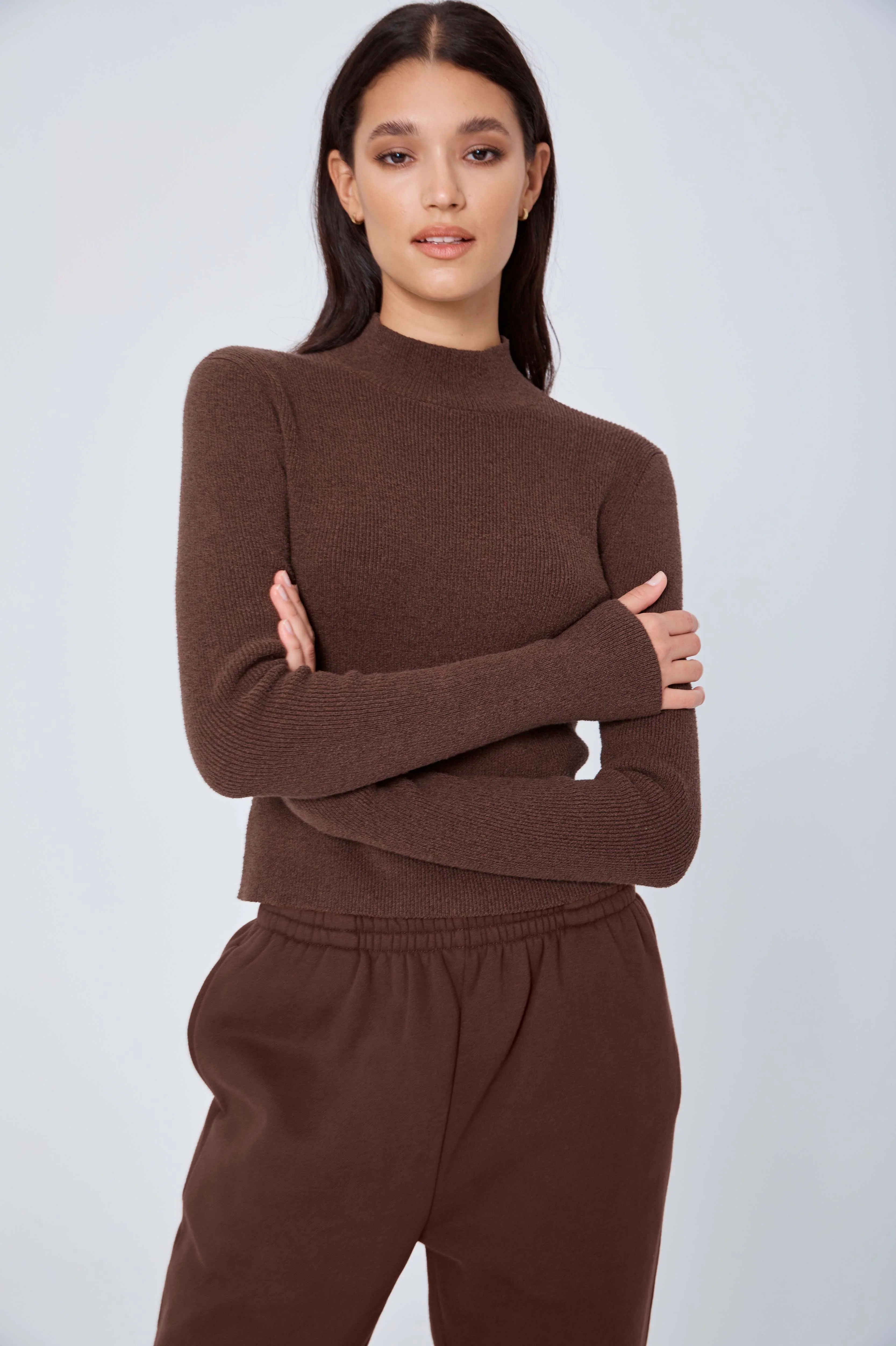 ROZALIA x ATOIR Womens The Long Sleeve Top Coco - Image 2