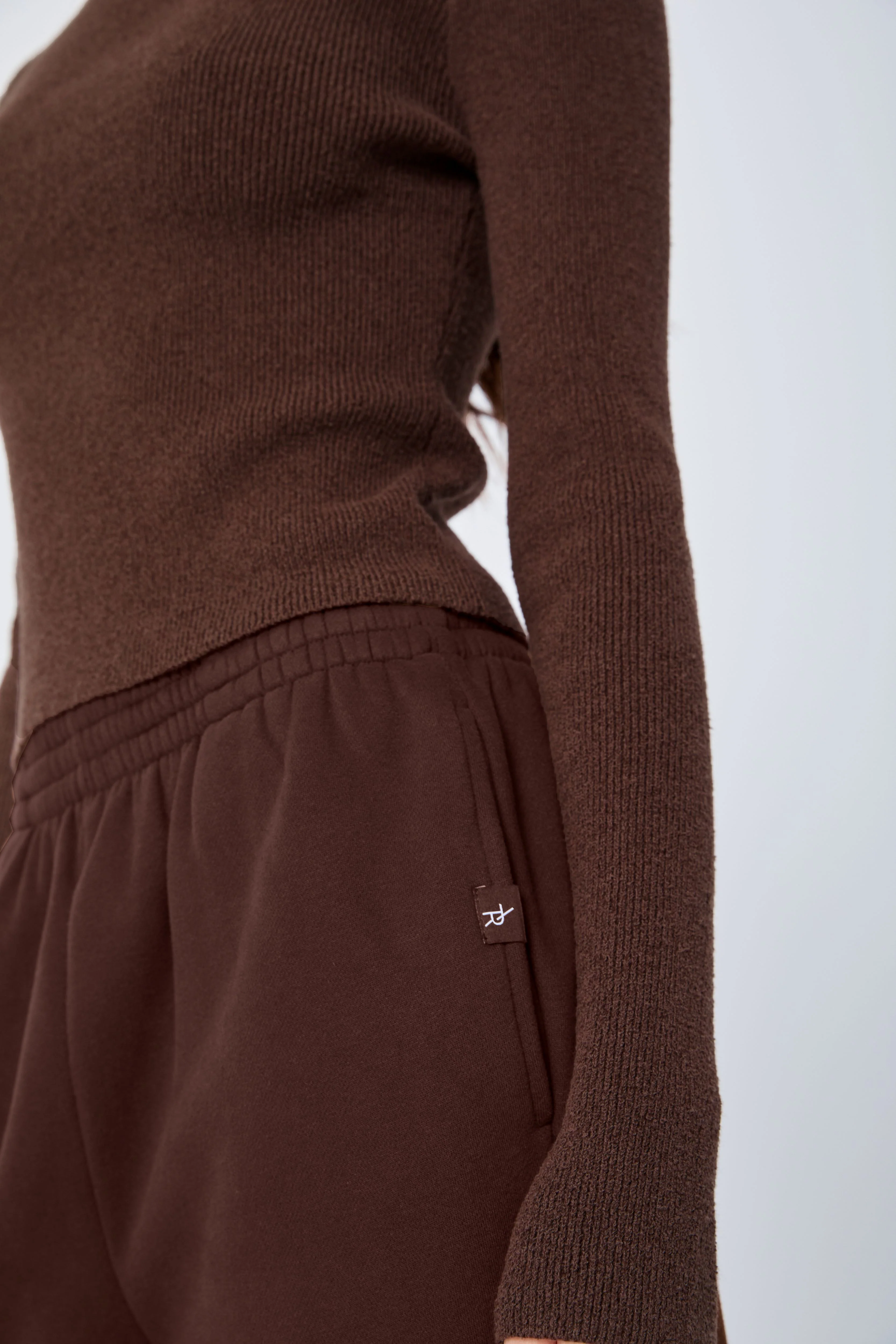 ROZALIA x ATOIR Womens The Long Sleeve Top Coco - Image 3