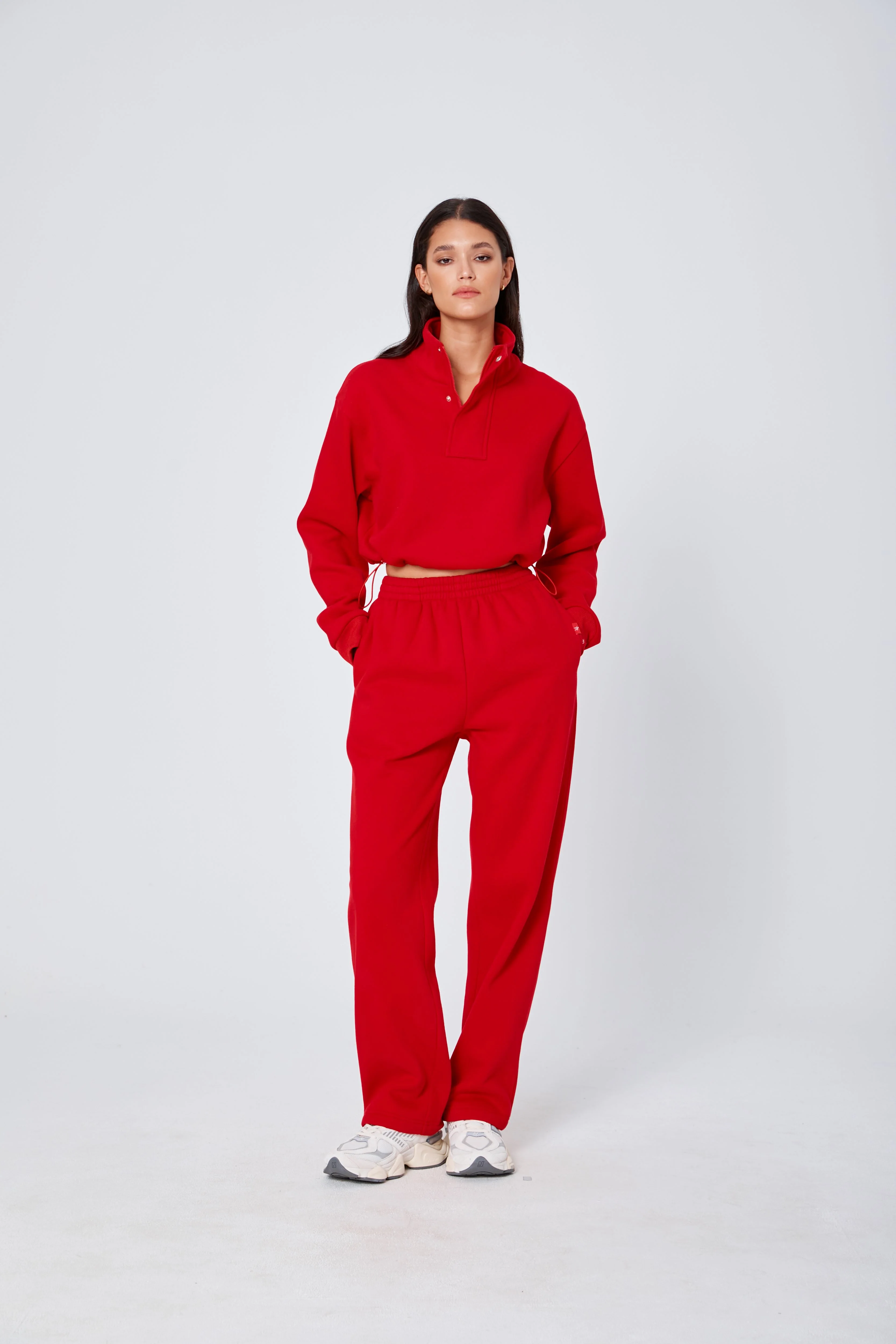 ROZALIA x ATOIR Womens The Straight Leg Pant- Chili - Image 6