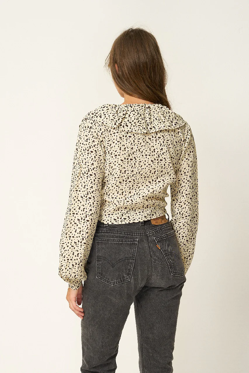 Rue Stiic CADENCE RUFFLE TIE TOP BELLAGIO - Image 3
