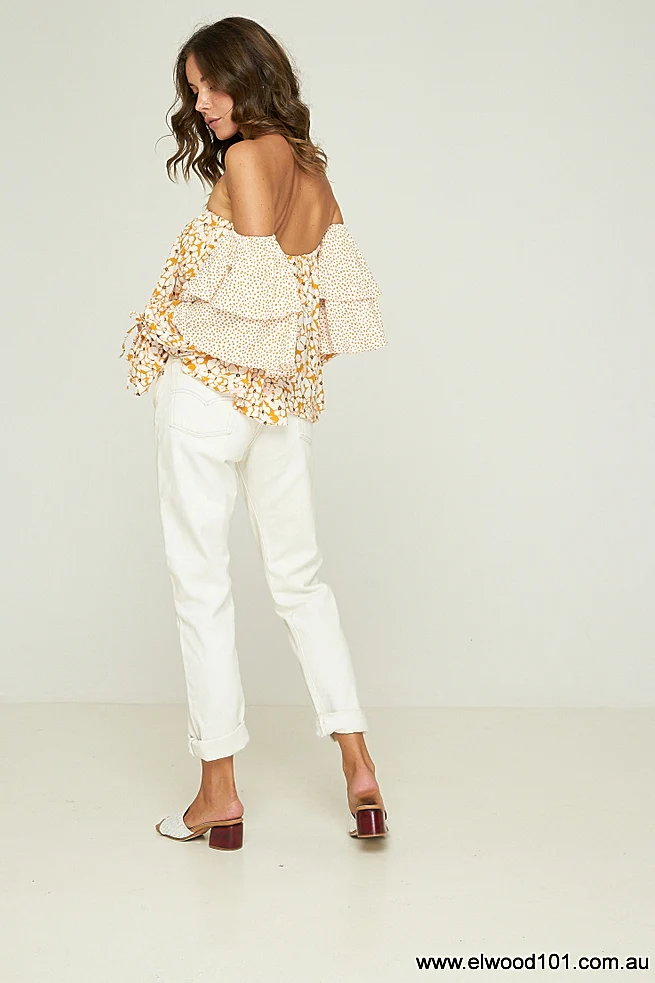Rue Stiic WOMENS VITO OFF SHOULDER TOP - Image 4