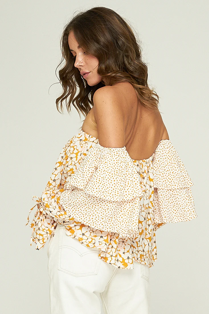 Rue Stiic WOMENS VITO OFF SHOULDER TOP - Image 5