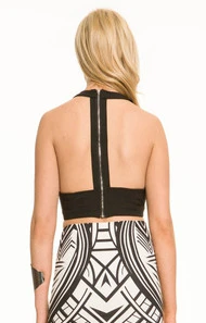 Runaway The Label WOMENS BEDROCK CROP TOP - Image 4