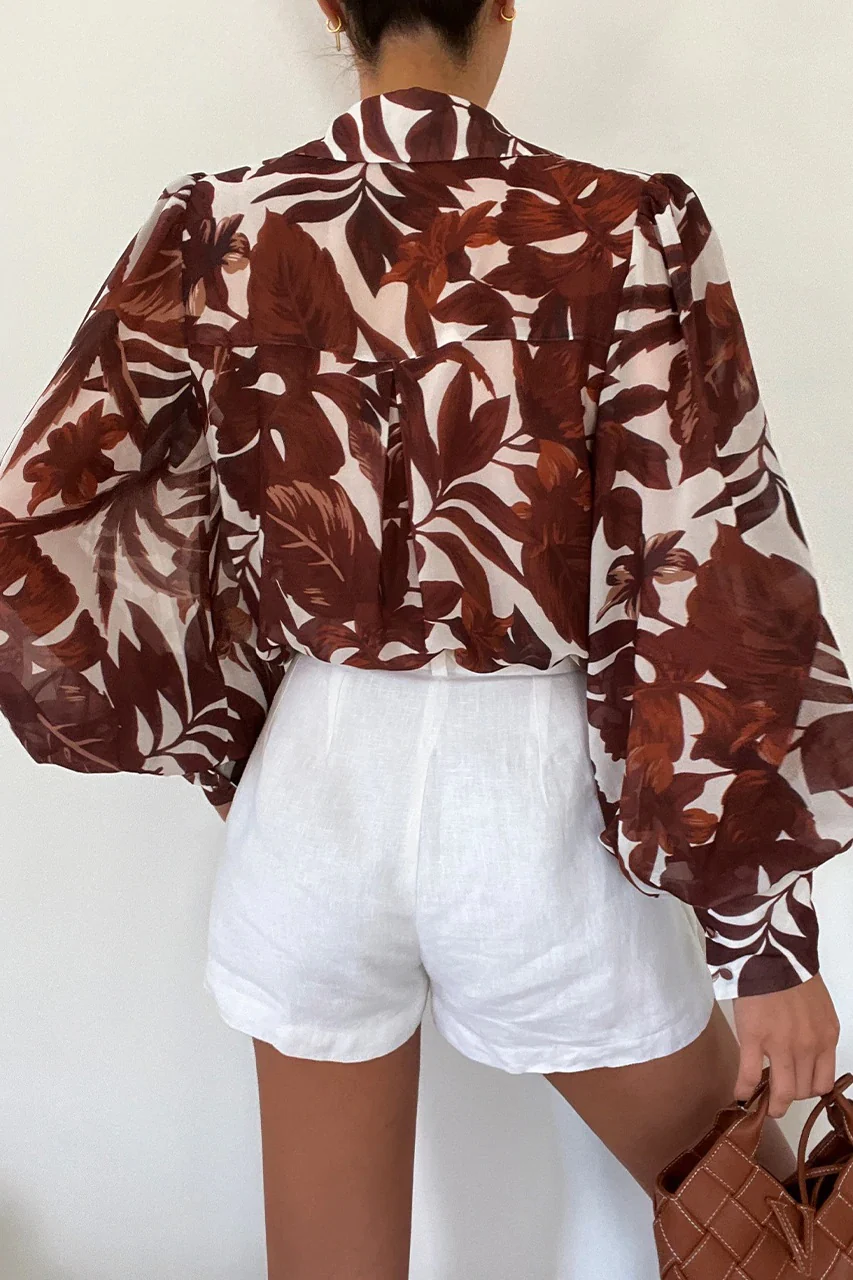 RUNAWAY THE LABEL Womens Fleetwood Blouse Lorelei - Image 2