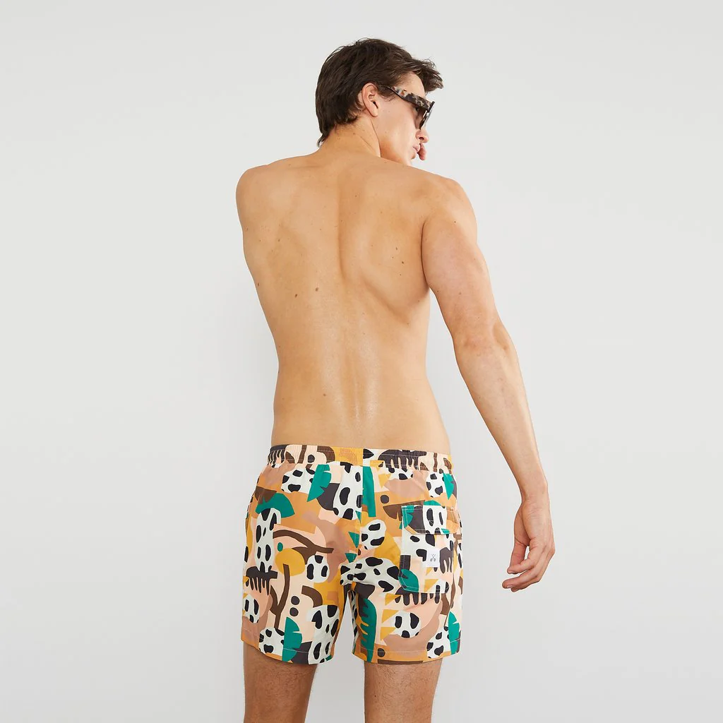 Skwosh Club MENS JUNGLE BOOGIE SWIM SHORTS - Image 5
