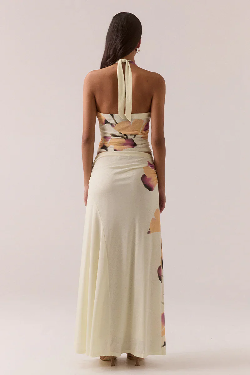 SOVERE Womens Akanni Skirt in Golden - Image 5