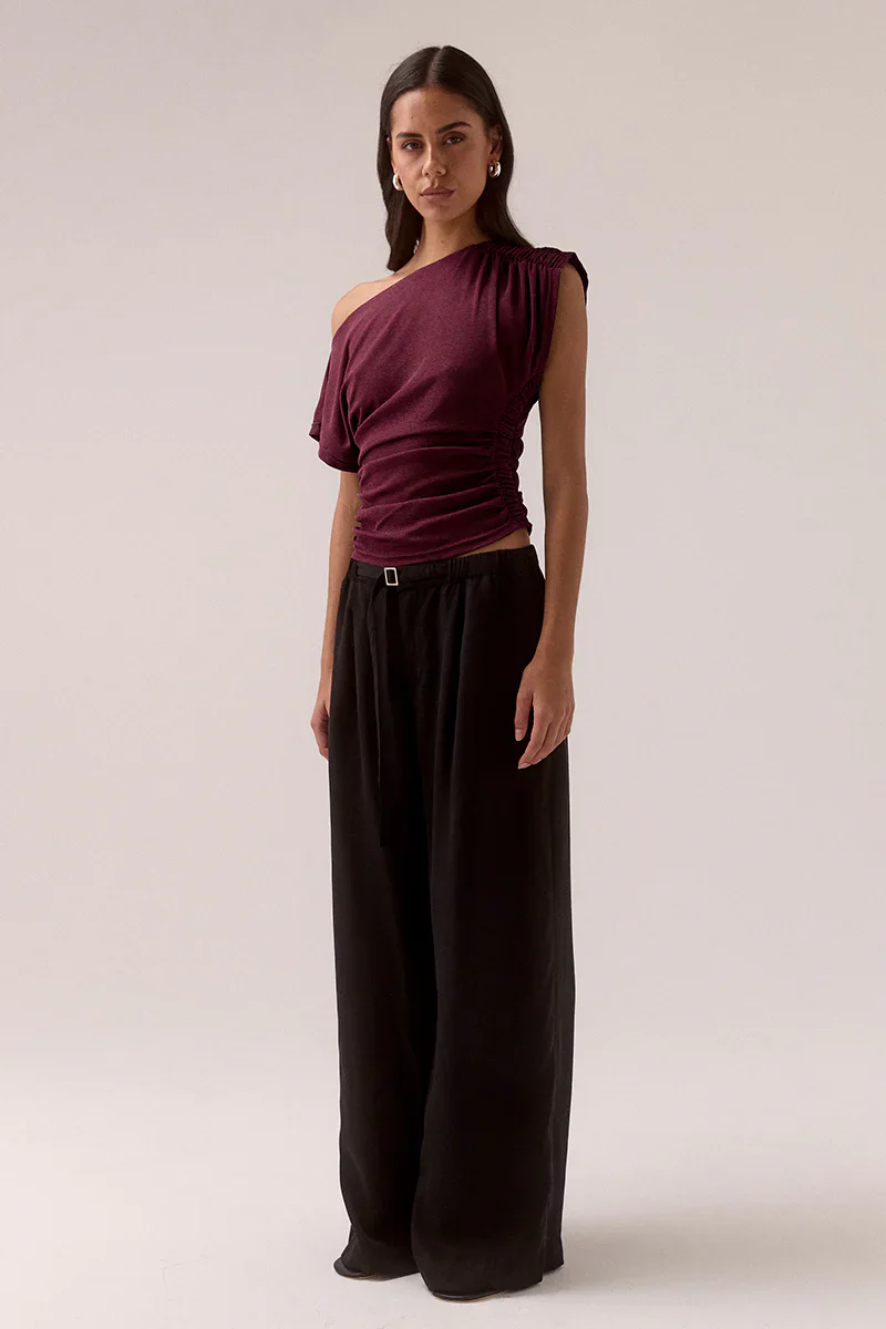 SOVERE Womens Rua Top in Fig - Image 4
