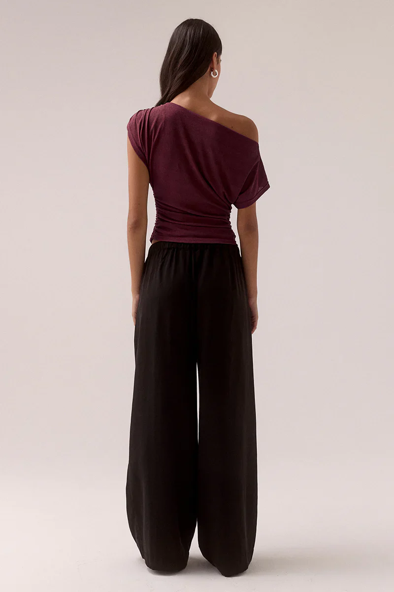 SOVERE Womens Rua Top in Fig - Image 5