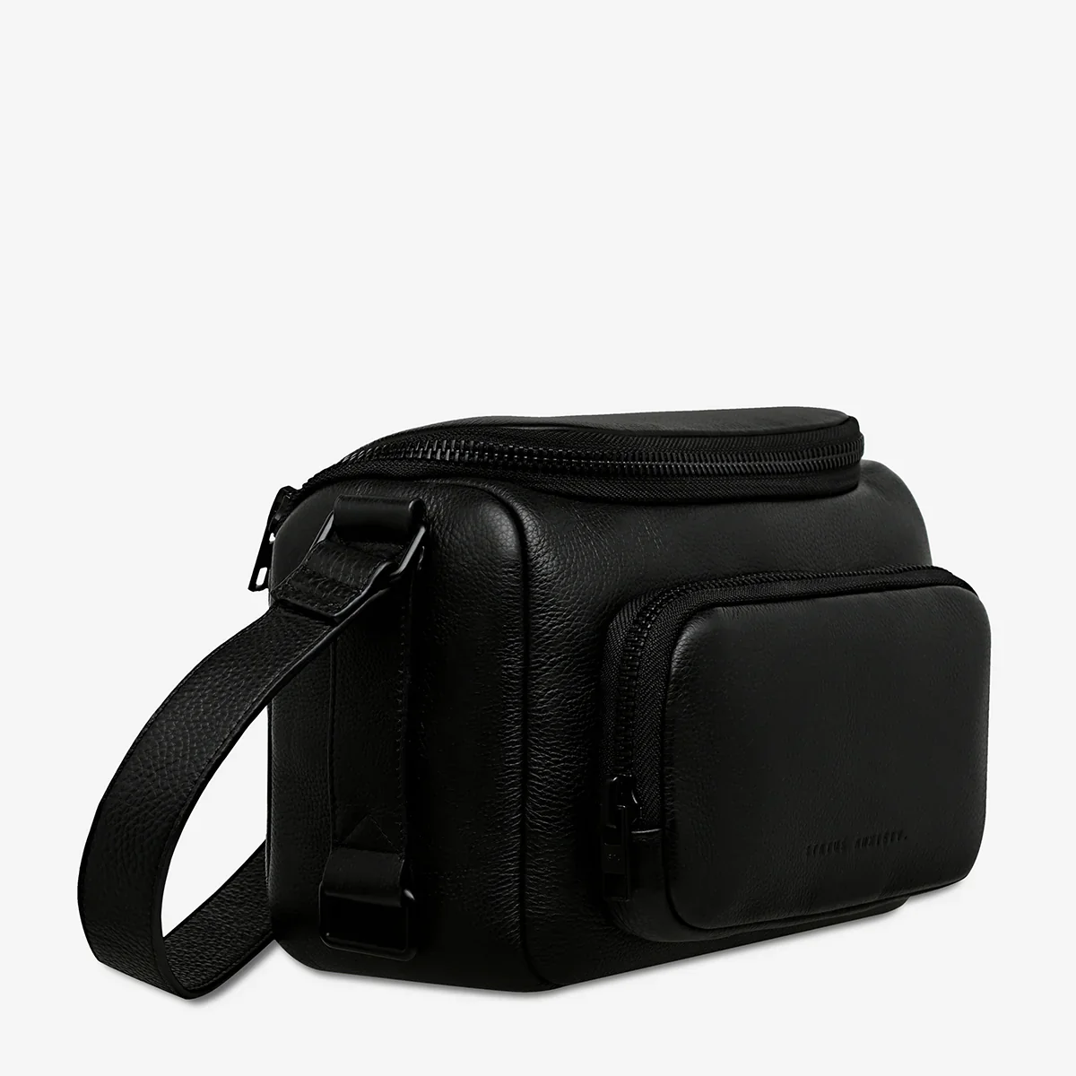 STATUS ANXIETY Loved You First Leather Camera Bag - Black - Image 6