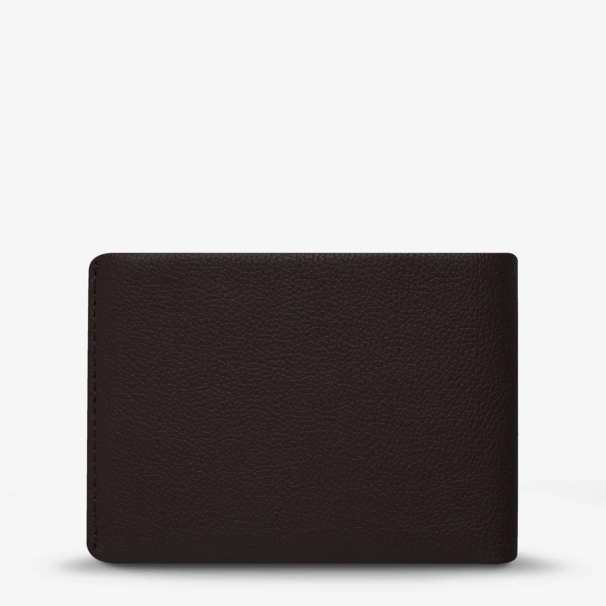 Status Anxiety MENS JONAH WALLET CHOCOLATE LEATHER - Image 4