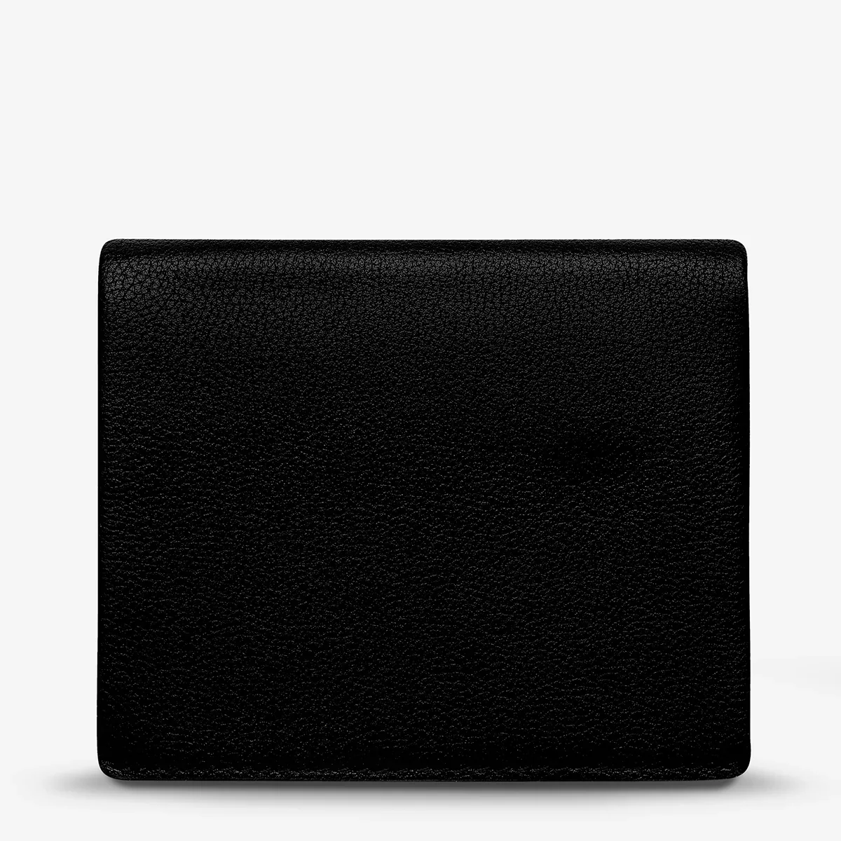 Status Anxiety MENS NATHANIEL WALLET BLACK LEATHER - Image 3