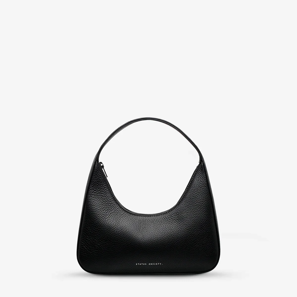 STATUS ANXIETY Womens Aurora Leather Bag - Black - Image 3