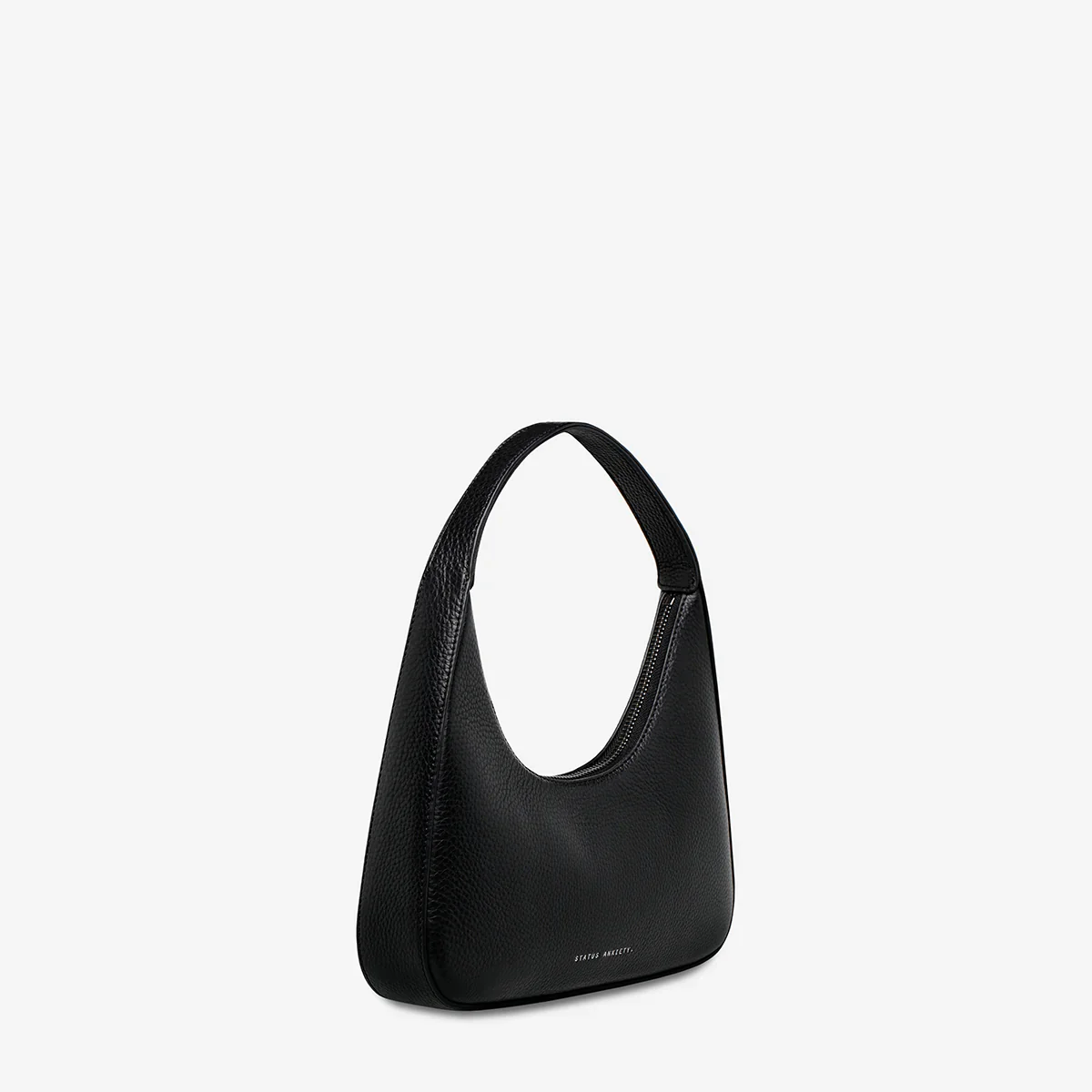STATUS ANXIETY Womens Aurora Leather Bag - Black - Image 5