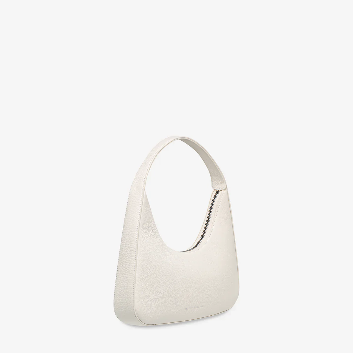 STATUS ANXIETY Womens Aurora Leather Bag - Chalk - Image 6
