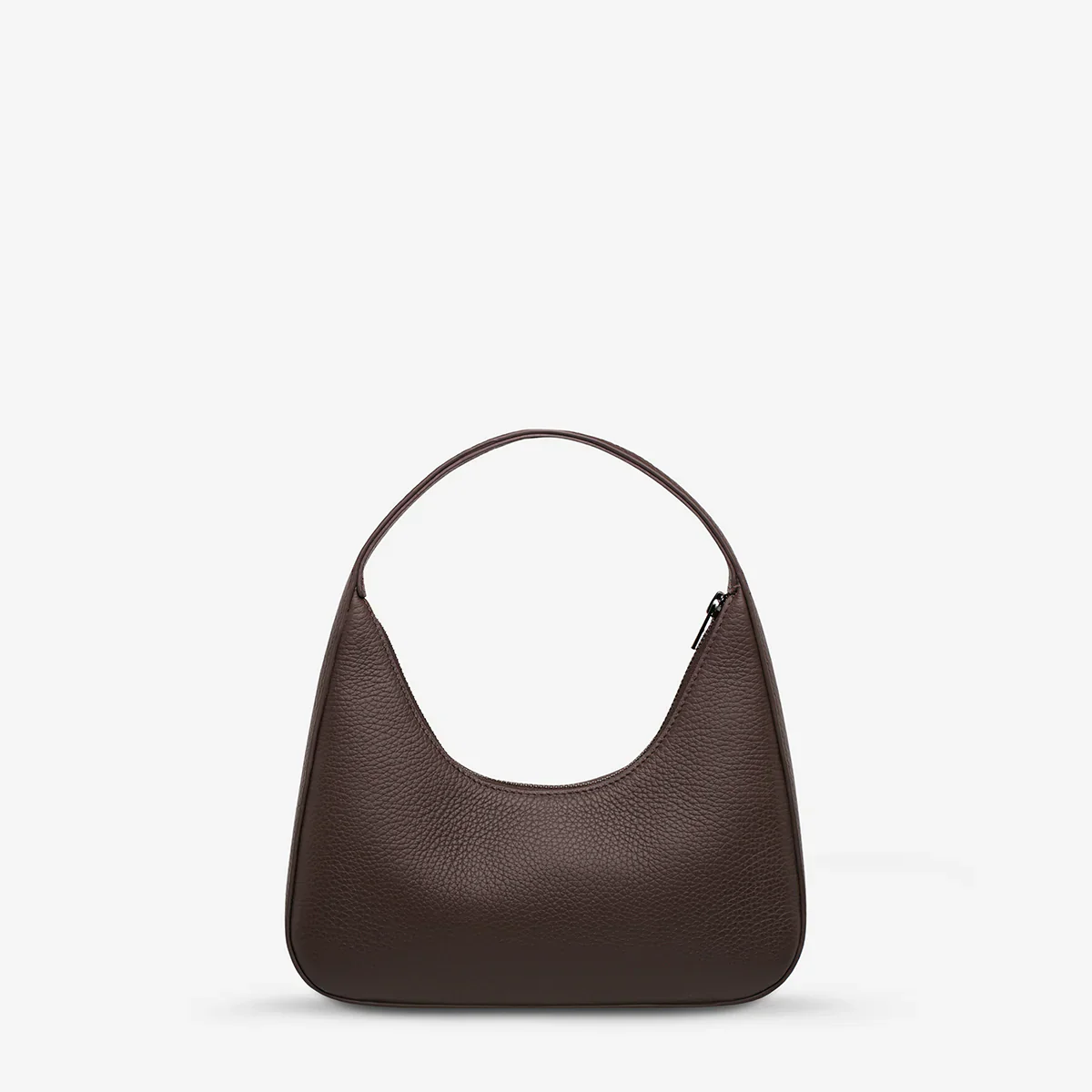 STATUS ANXIETY Womens Aurora Leather Bag - Cocoa - Image 3