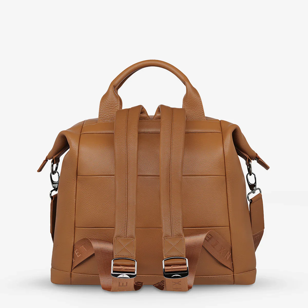 STATUS ANXIETY Womens Comes In Waves Leather Bag - Camel - Image 4