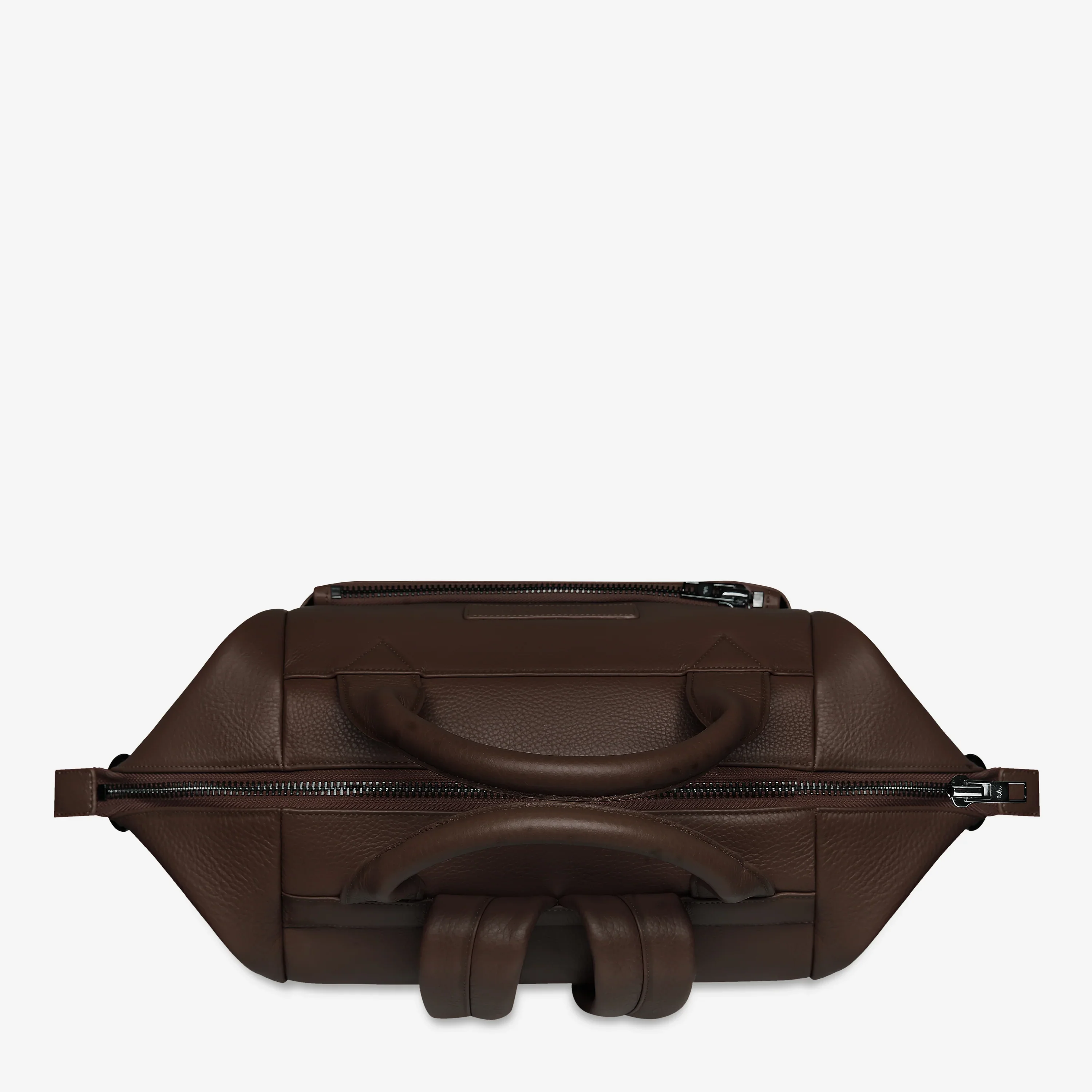 STATUS ANXIETY Womens Comes In Waves Leather Bag - Cocoa - Image 9