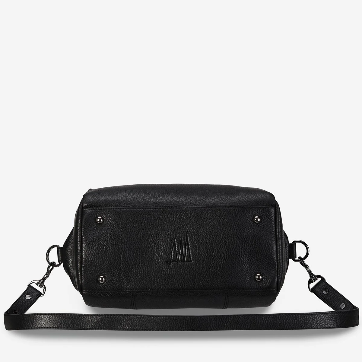 Status Anxiety WOMENS FORCE OF BEING LEATHER BAG - BLACK - Image 4