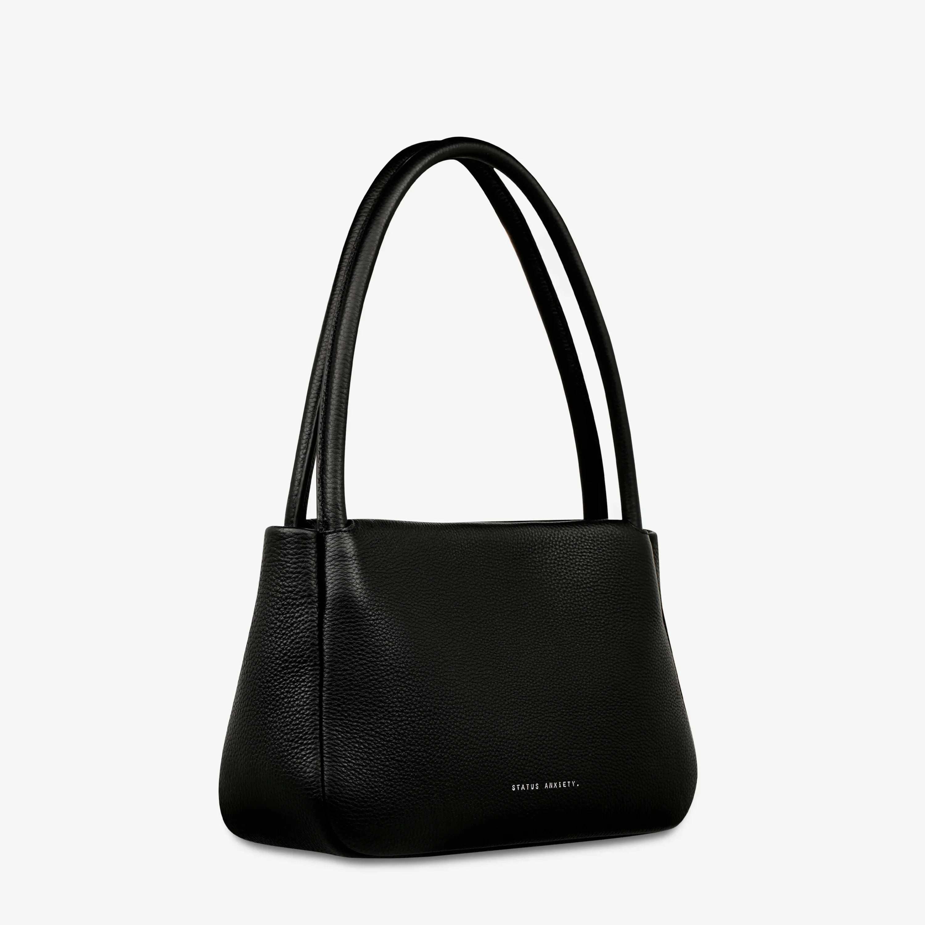 STATUS ANXIETY Womens Light Of Day Leather Bag - Black - Image 3