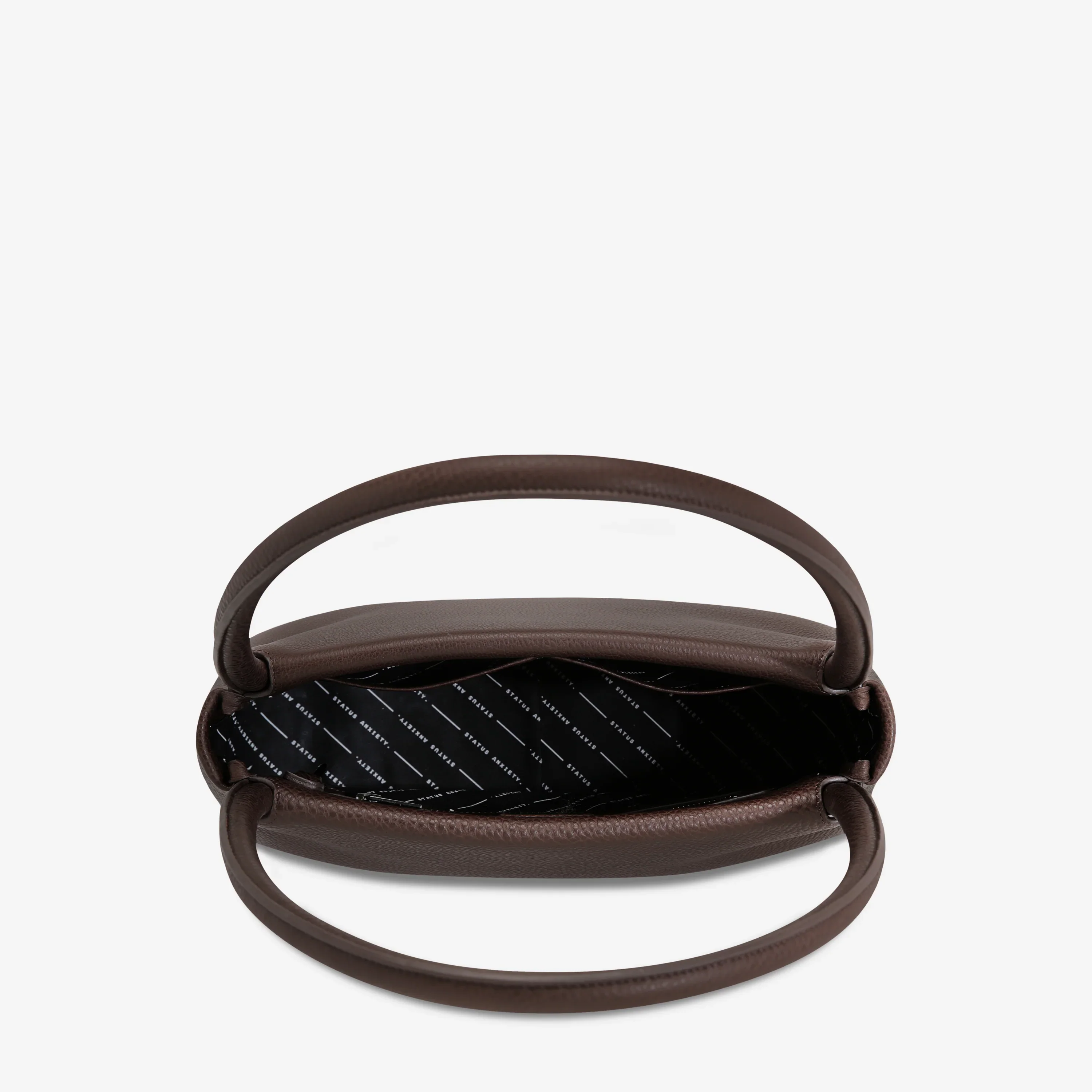 STATUS ANXIETY Womens Light Of Day Leather Bag - Cocoa - Image 3
