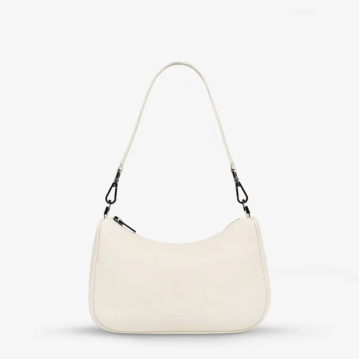 STATUS ANXIETY Womens Look Both Ways Leather Bag - Chalk - Image 6