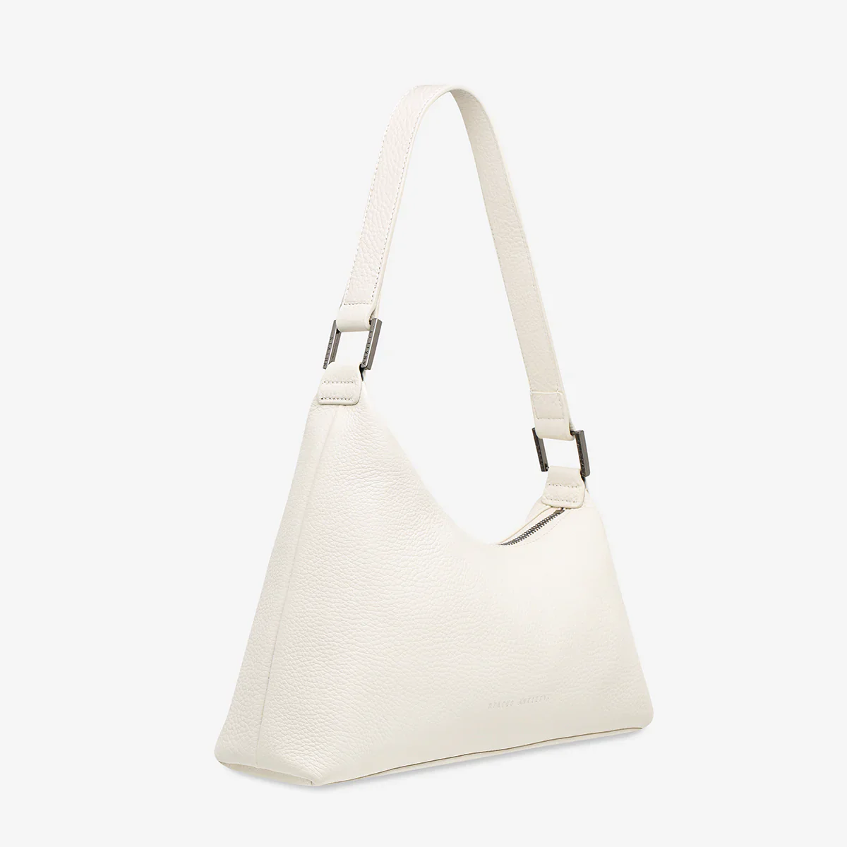 STATUS ANXIETY Womens Reverie Leather Bag - Chalk - Image 9