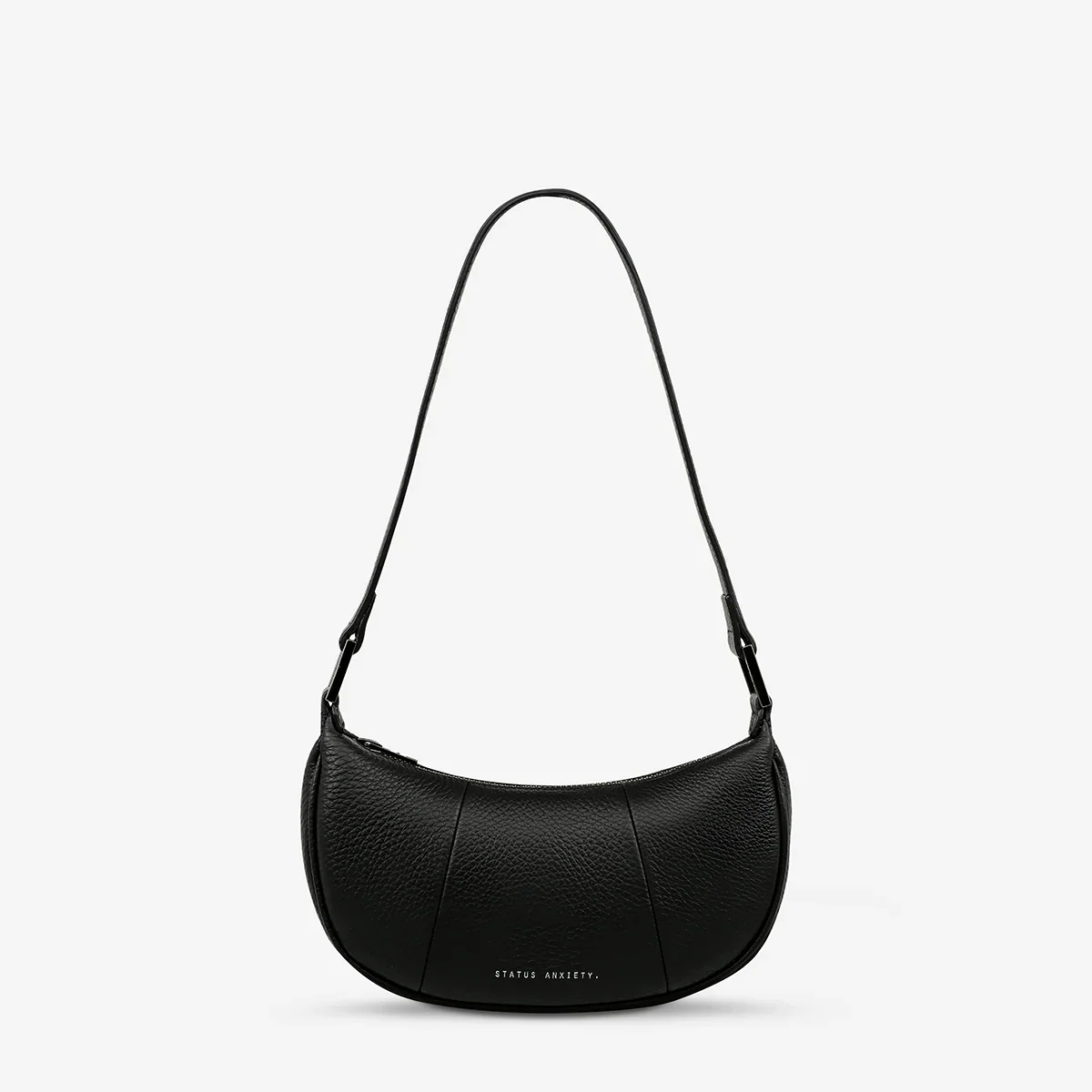STATUS ANXIETY Womens Solus Leather Bag - Black - Image 3