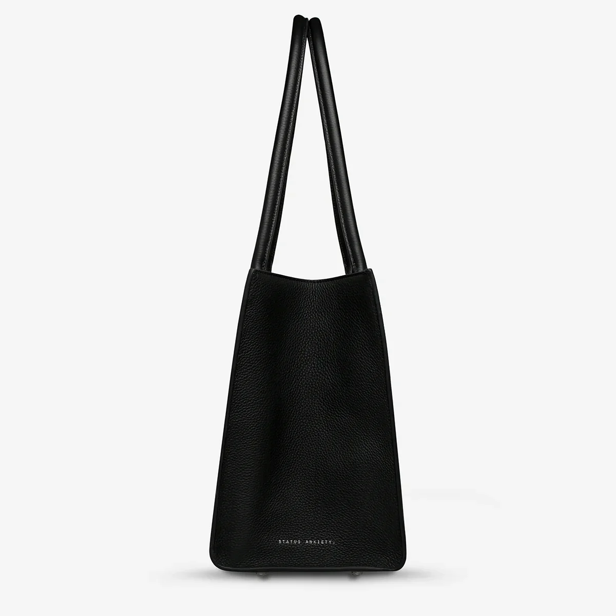STATUS ANXIETY Womens Without Warning Leather Tote in Black - Image 5