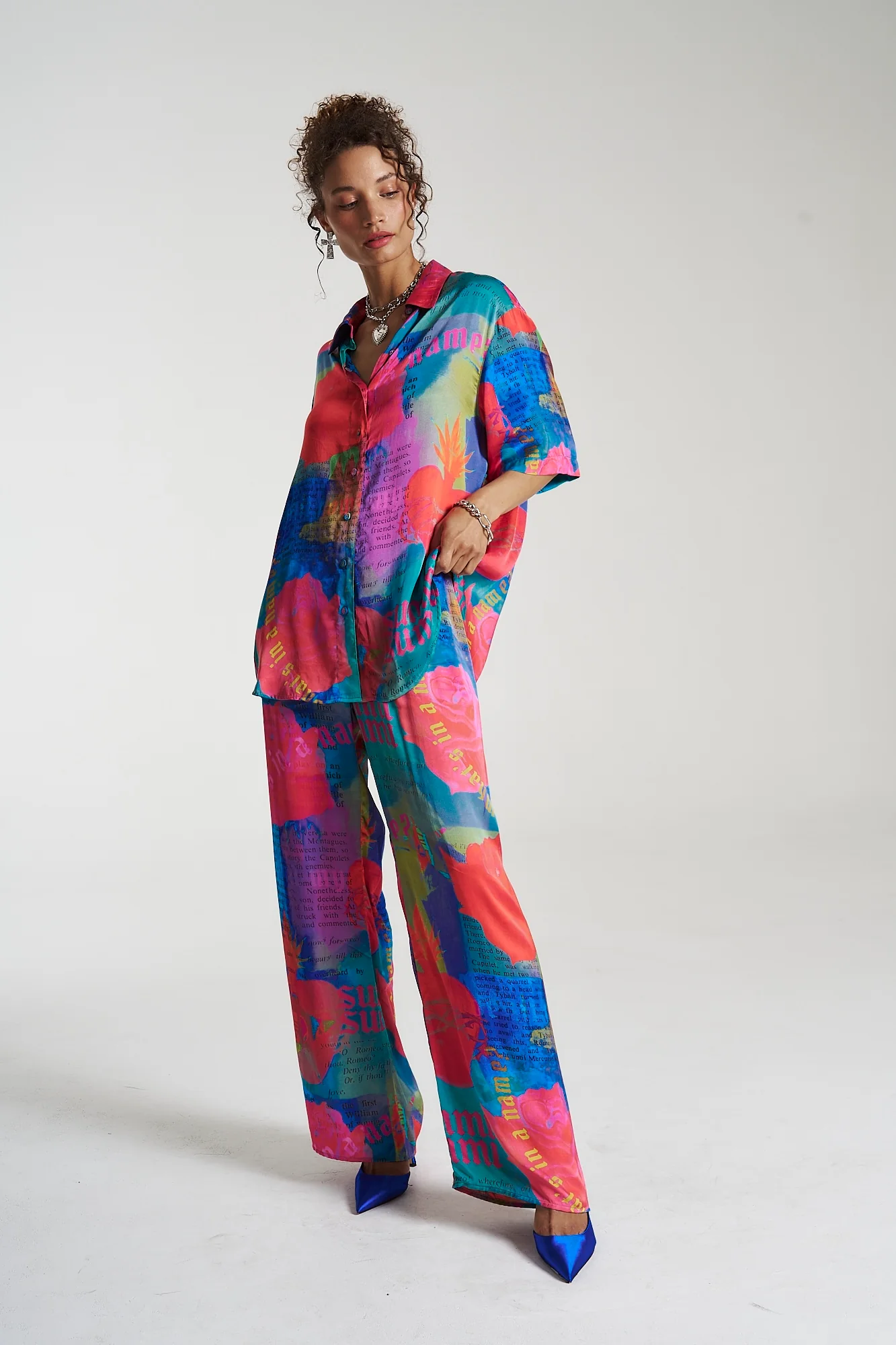 SUMMI SUMMI Womens Big Shirt - O, Romeo - Image 6