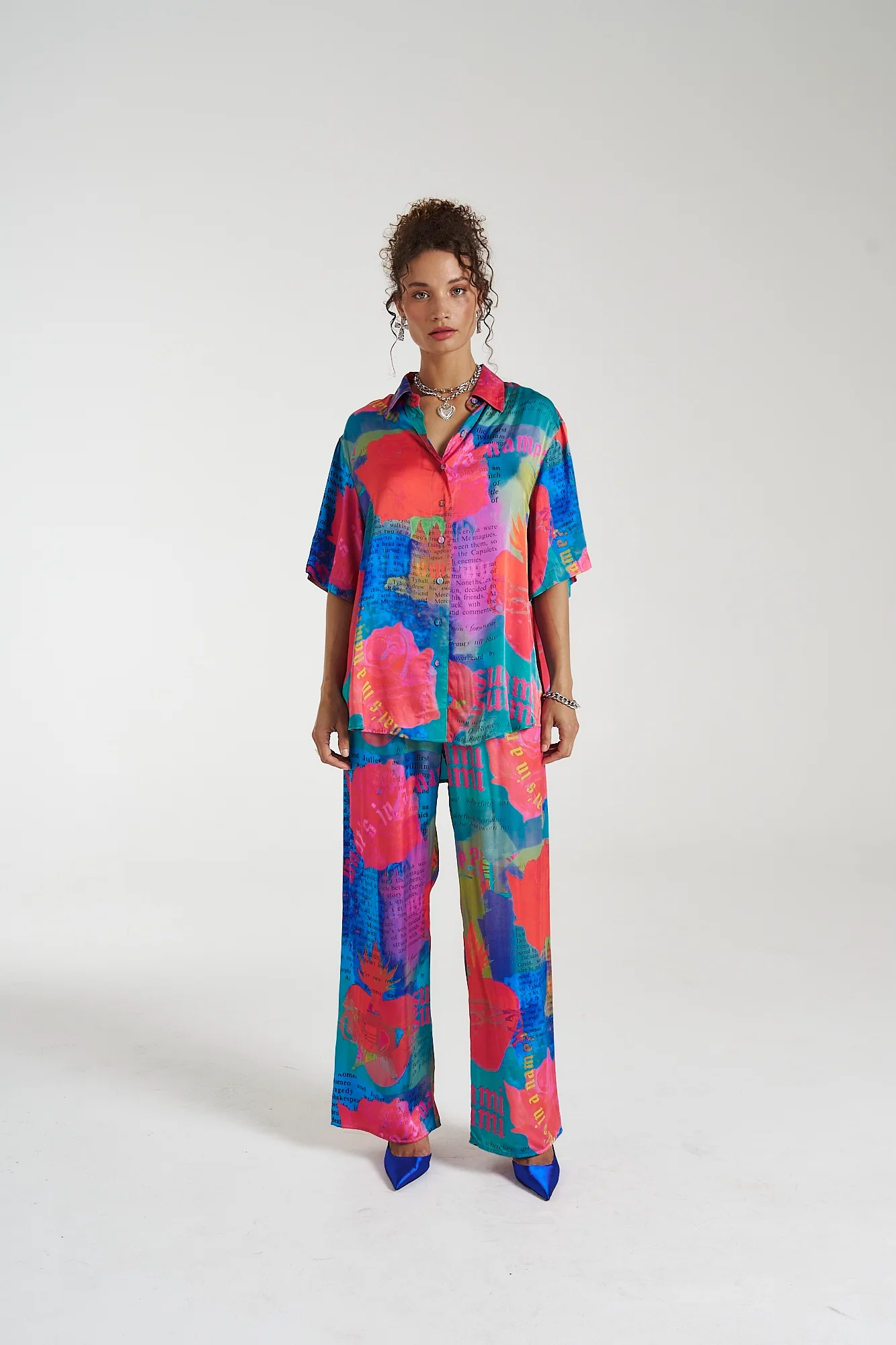 SUMMI SUMMI Womens Big Shirt - O, Romeo - Image 8