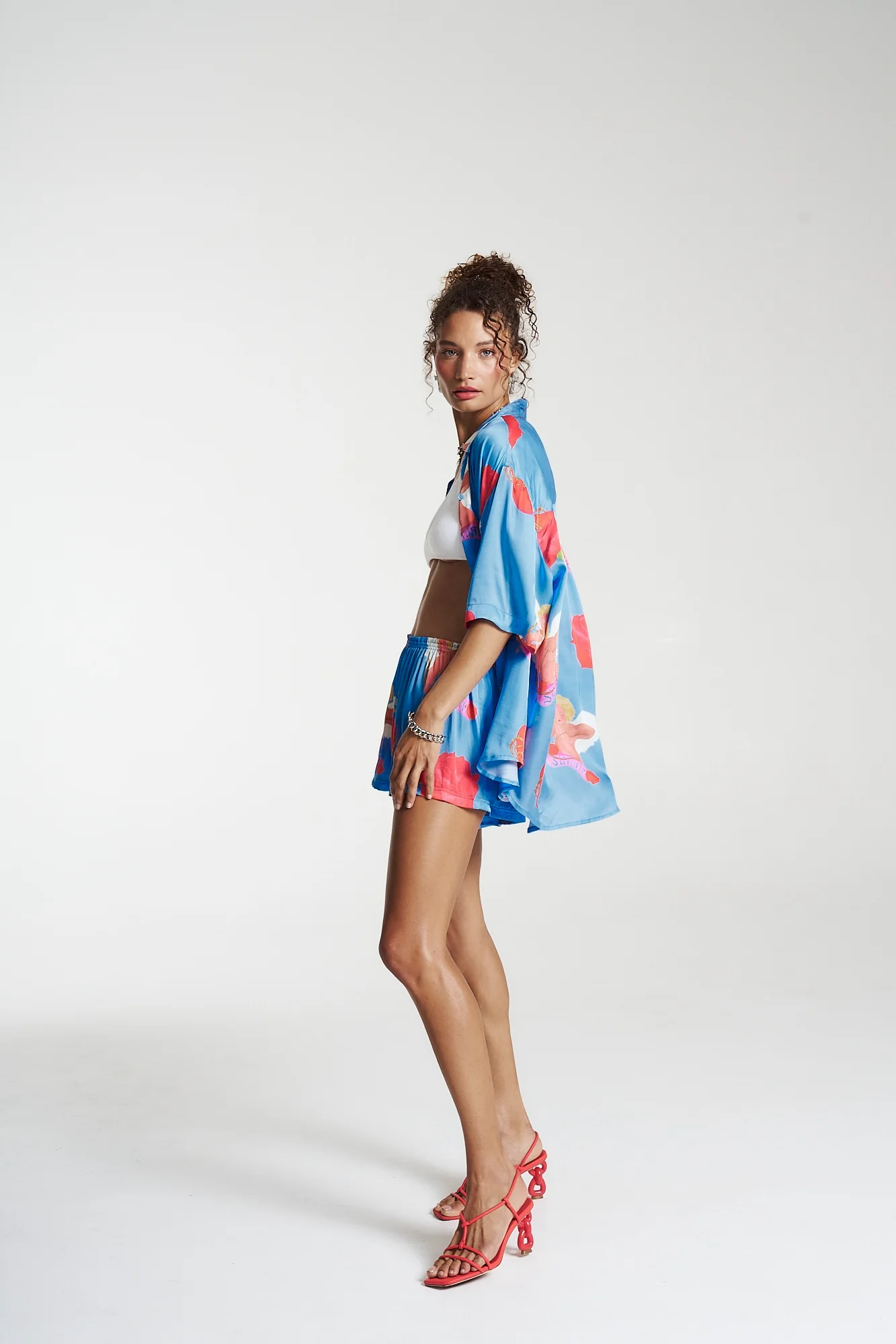 SUMMI SUMMI Womens Big Shirt Petite - Capulet - Image 2