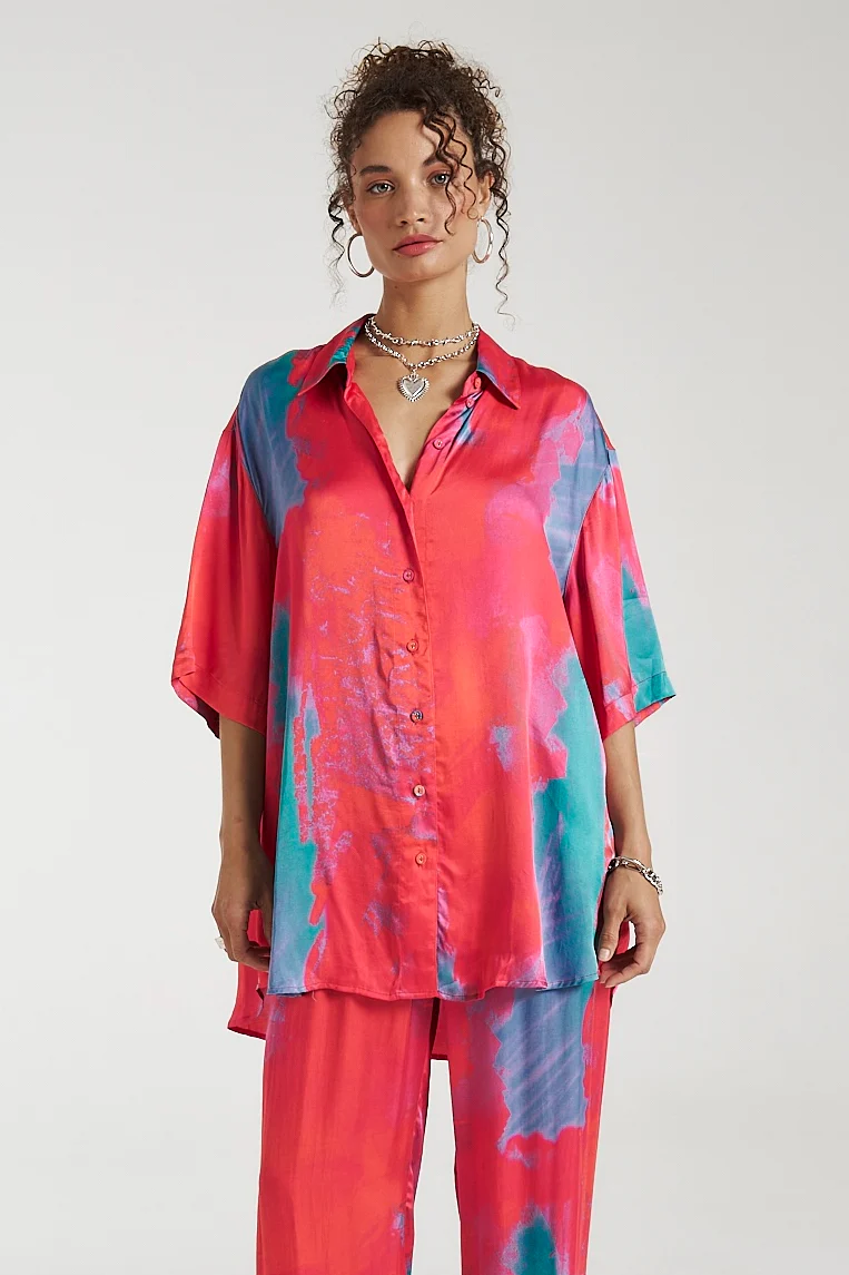 SUMMI SUMMI Womens Big Shirt - Verona - Image 10