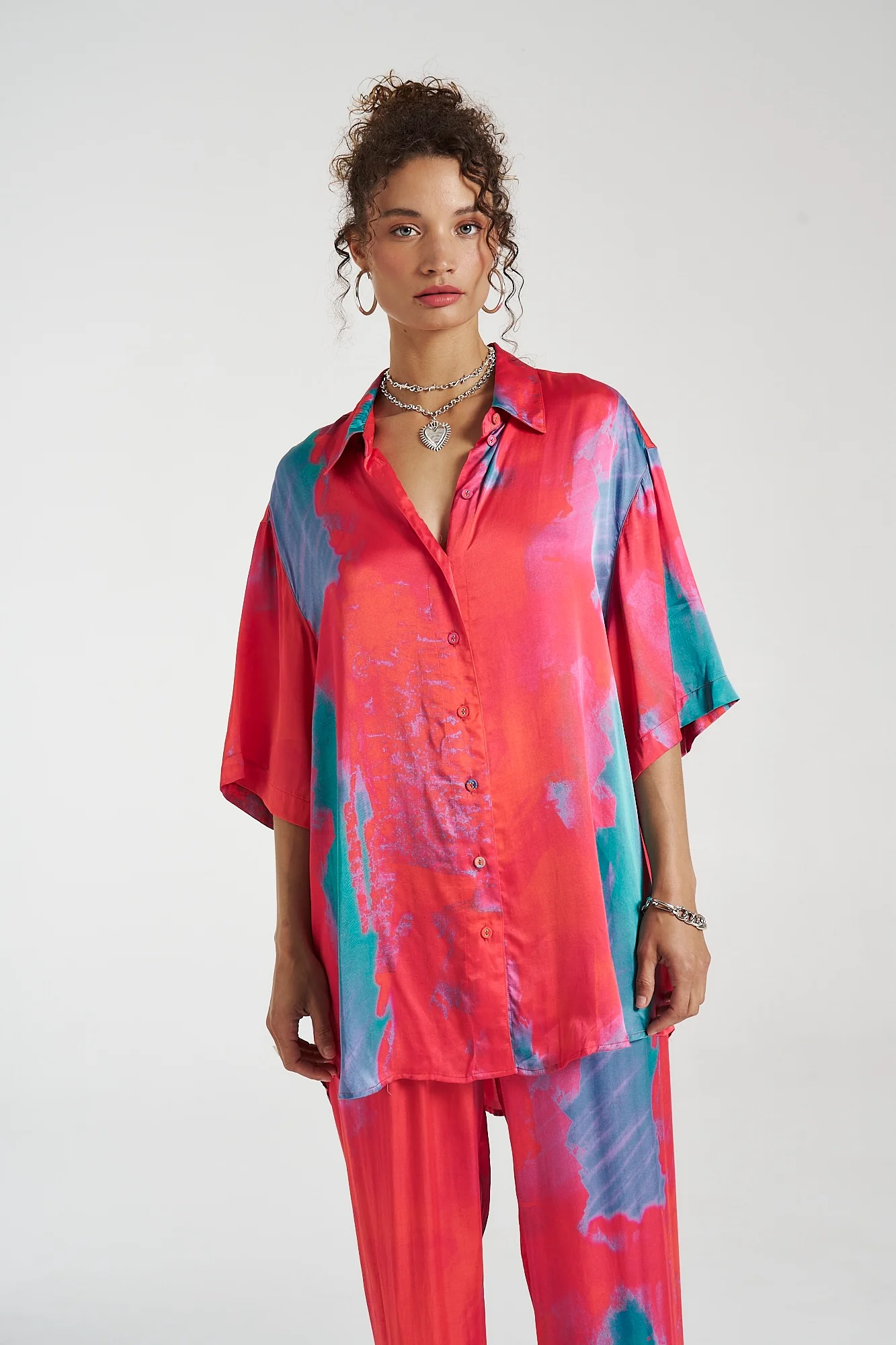 SUMMI SUMMI Womens Big Shirt - Verona - Image 11
