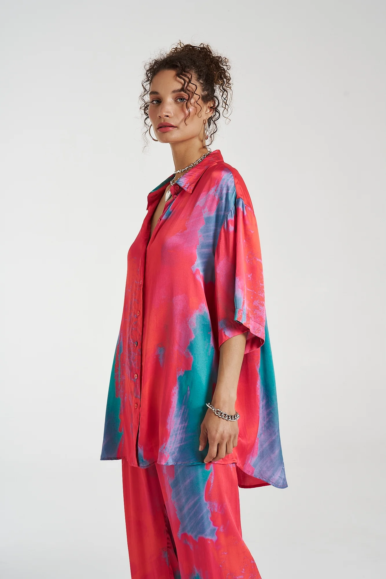 SUMMI SUMMI Womens Big Shirt - Verona - Image 12