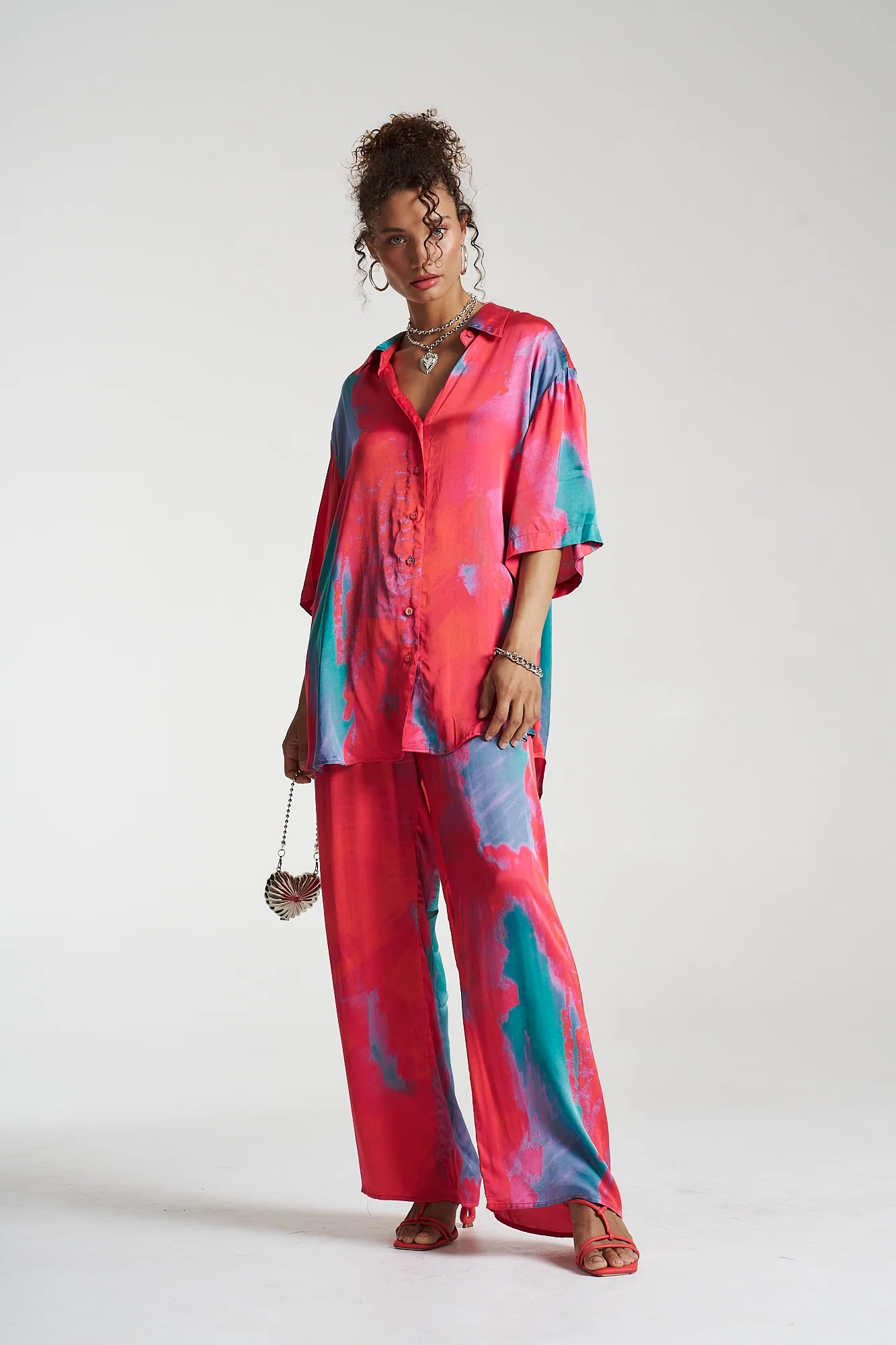 SUMMI SUMMI Womens Big Shirt - Verona - Image 3