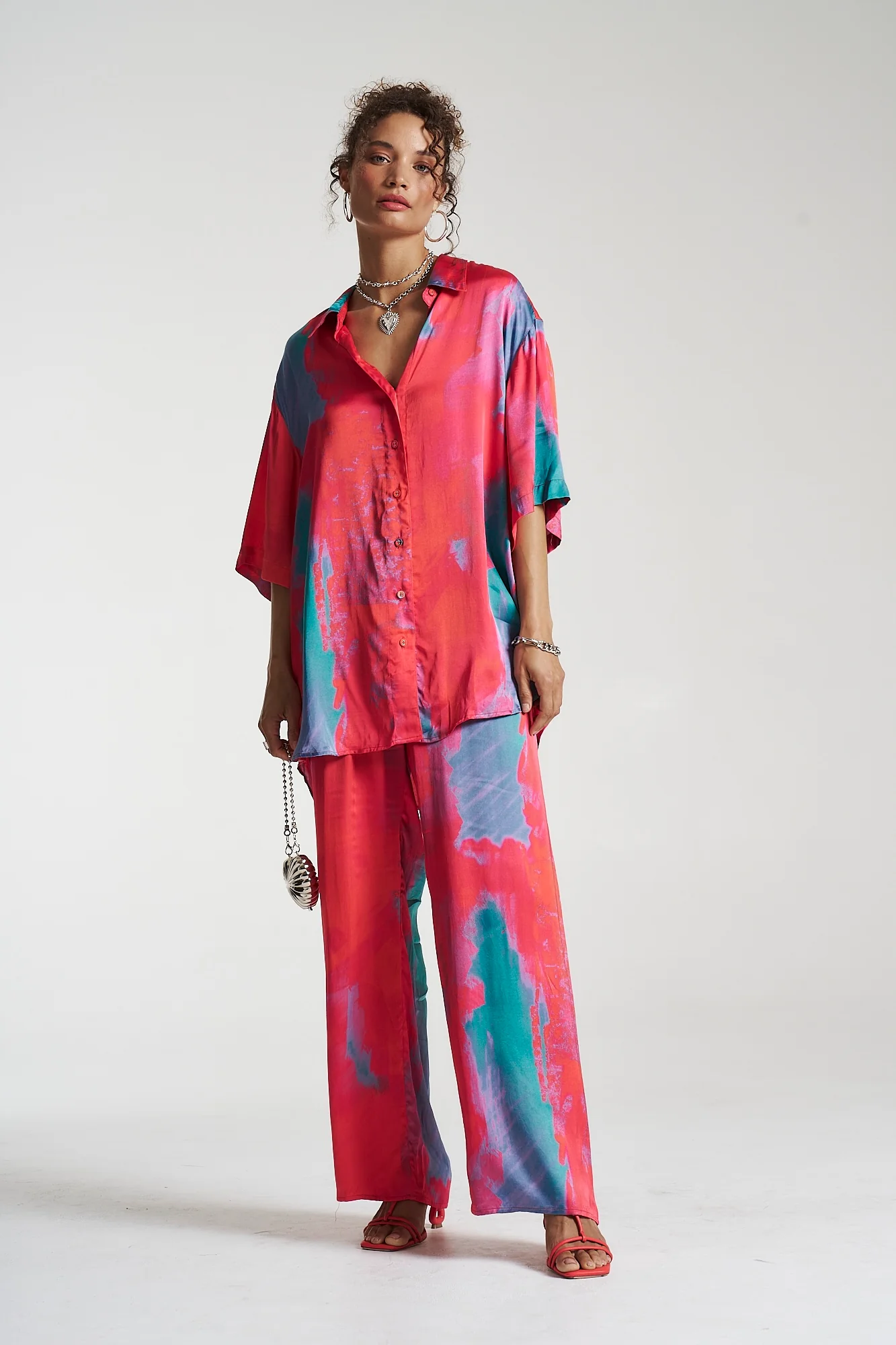SUMMI SUMMI Womens Big Shirt - Verona - Image 4