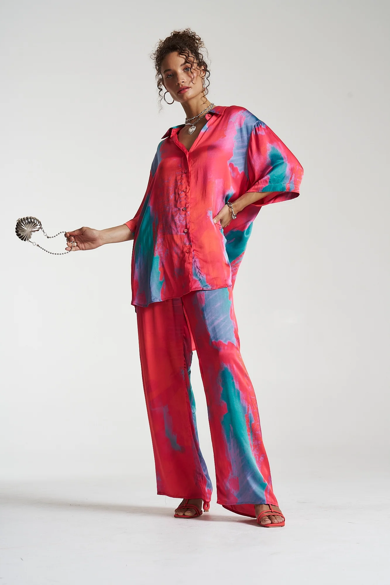 SUMMI SUMMI Womens Big Shirt - Verona - Image 5