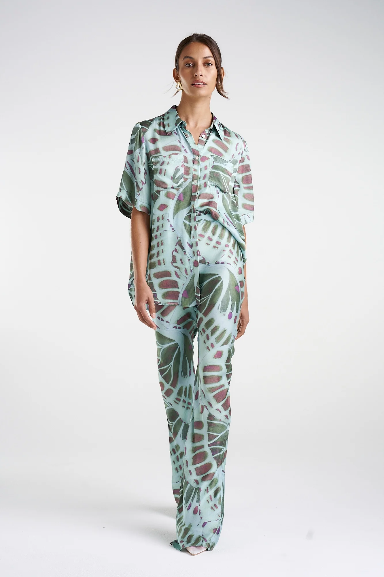 SUMMI SUMMI Womens Button Up Shirt - Viceroy - Image 7