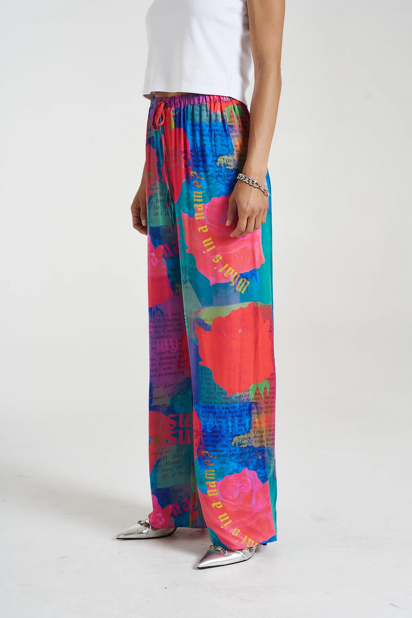 SUMMI SUMMI Womens Elastic Waist Pants - O, Romeo - Image 4